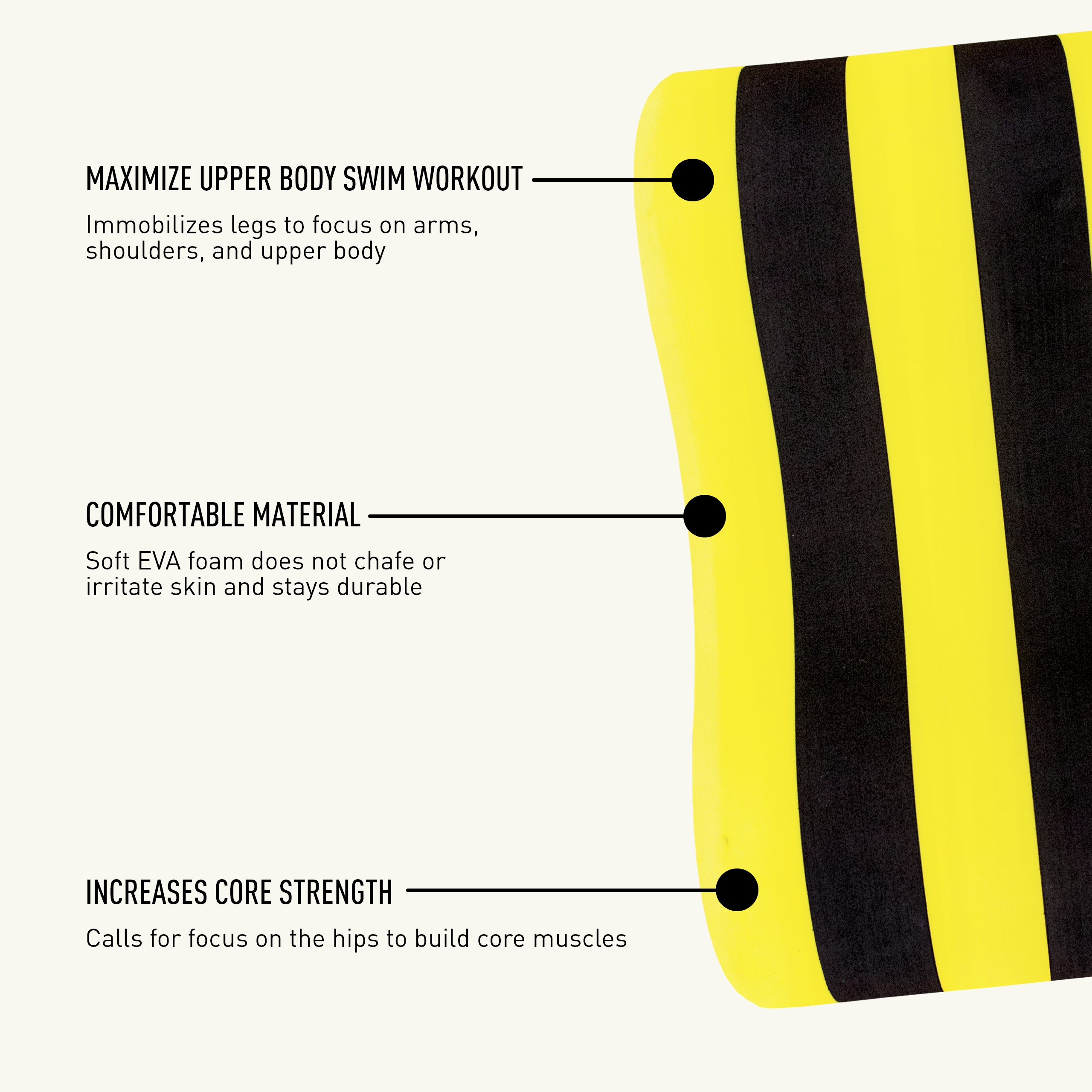 FINIS Foam Pull Buoy - Swim Pull Buoy to Improve Body Position and Strength - Bild 4 von 14