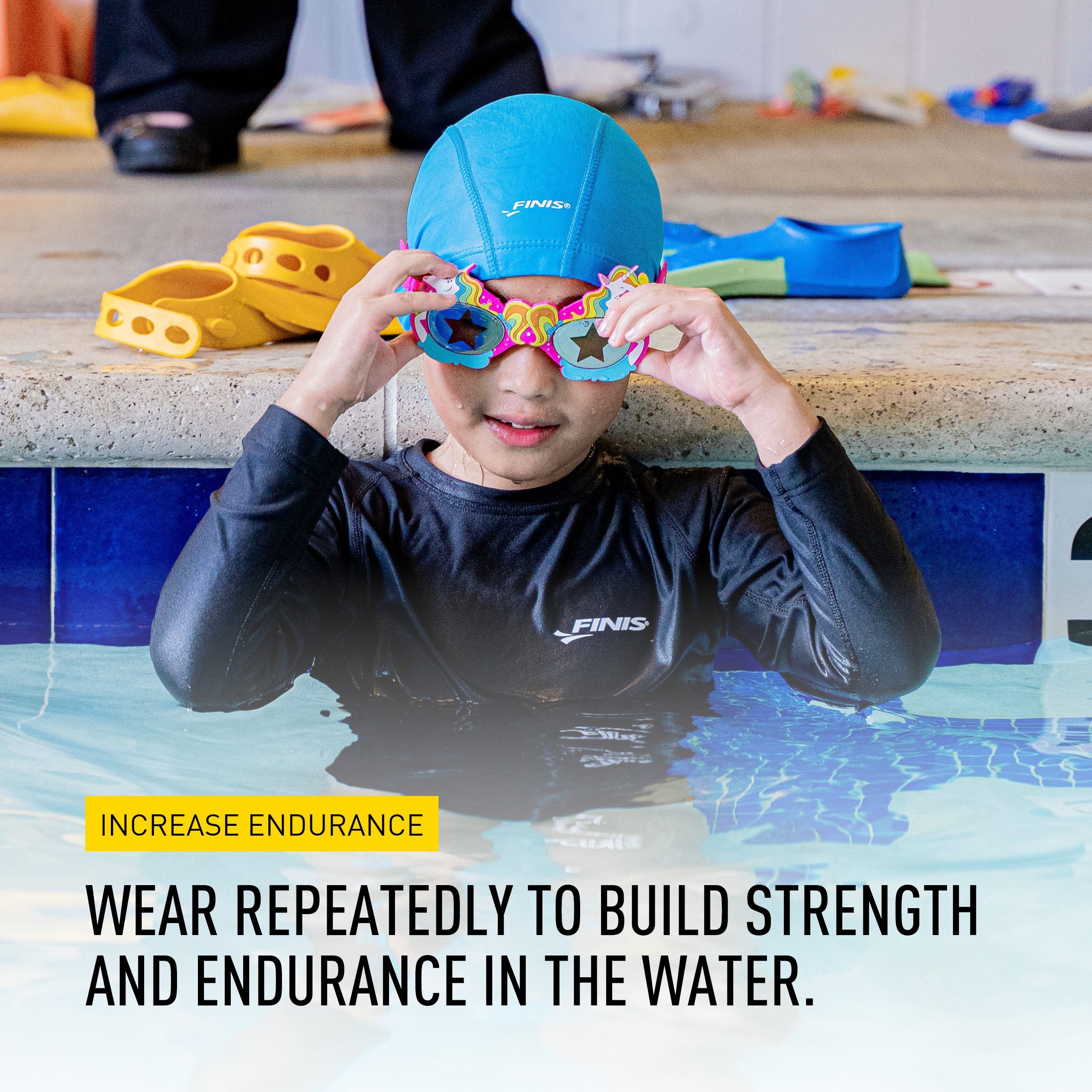 FINIS Thermo Badeshirt - für Rundentraining oder Outdoorschwimmen - Bild 55 von 56