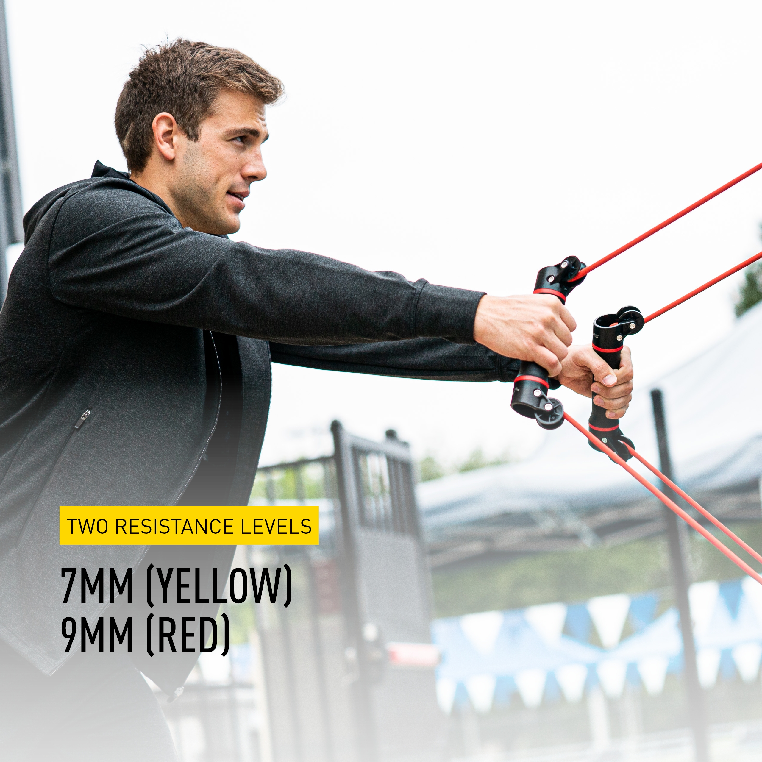 FINIS Slide Dryland Trainer, Resistance Training Exercise Bands Improve Strength - Bild 13 von 14