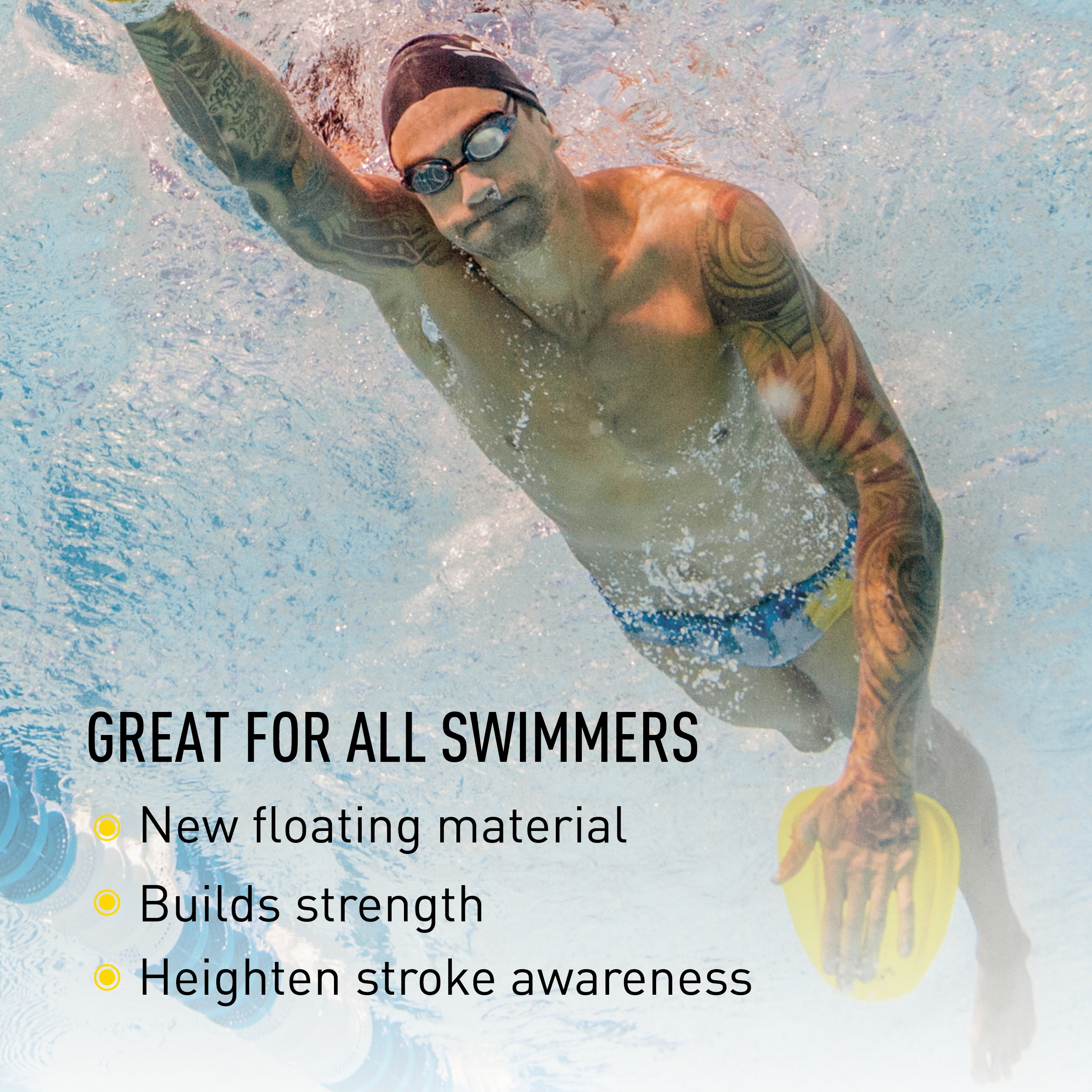 FINIS Remos de Agilidad Flotantes - Remos de Natación de Alta Calidad para Natación de Vuelta - Imagen 3 de 7