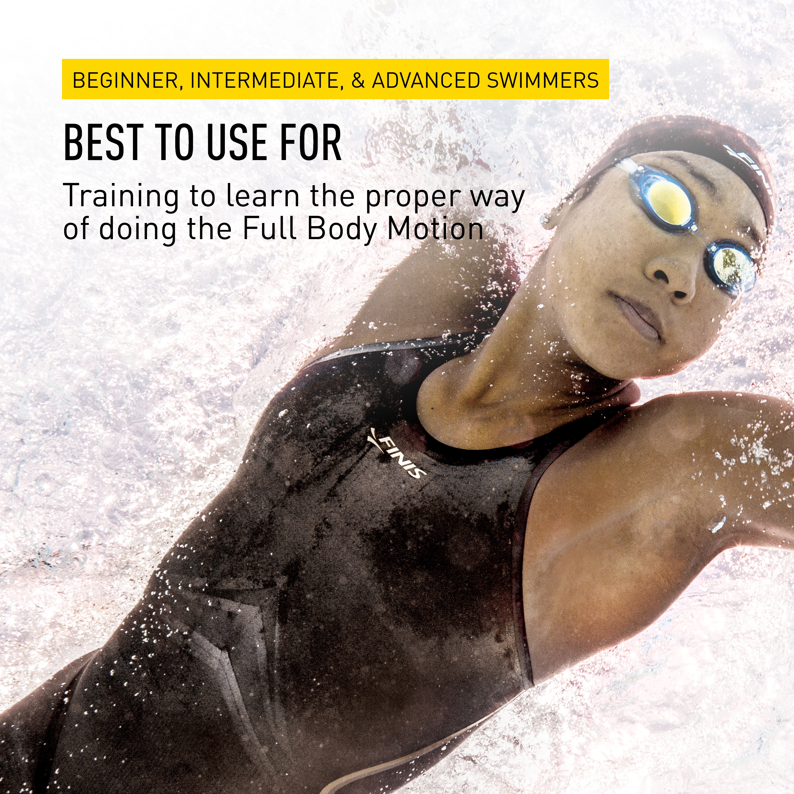 FINIS Foil Monoflosse - Gummi Schwimmflosse für Damen und Herren - Schwimmflipper - Bild 12 von 28