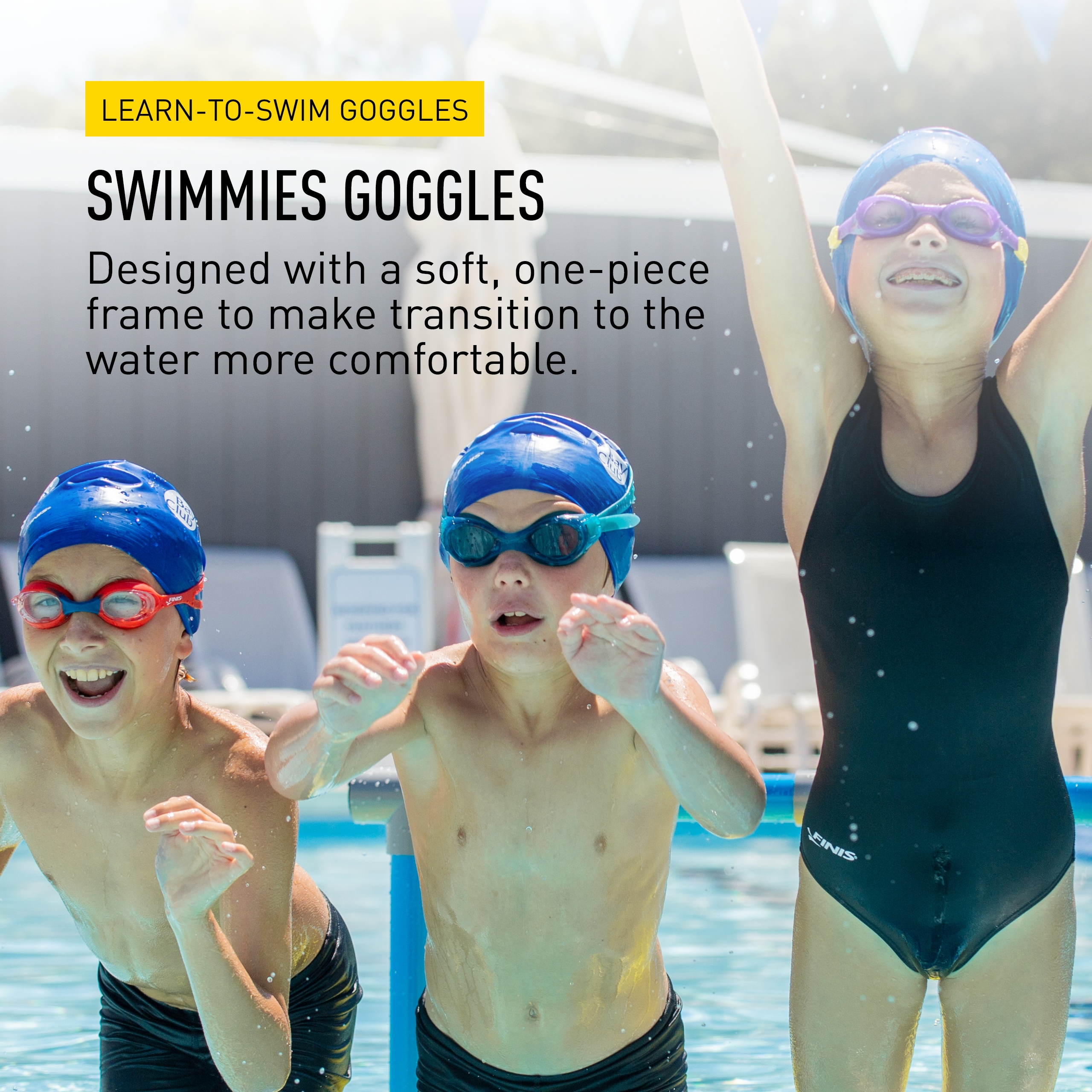 FINIS Schwimmbrille - Kinder Schwimmbrille für 2-6 Jahre - Bild 2 von 7