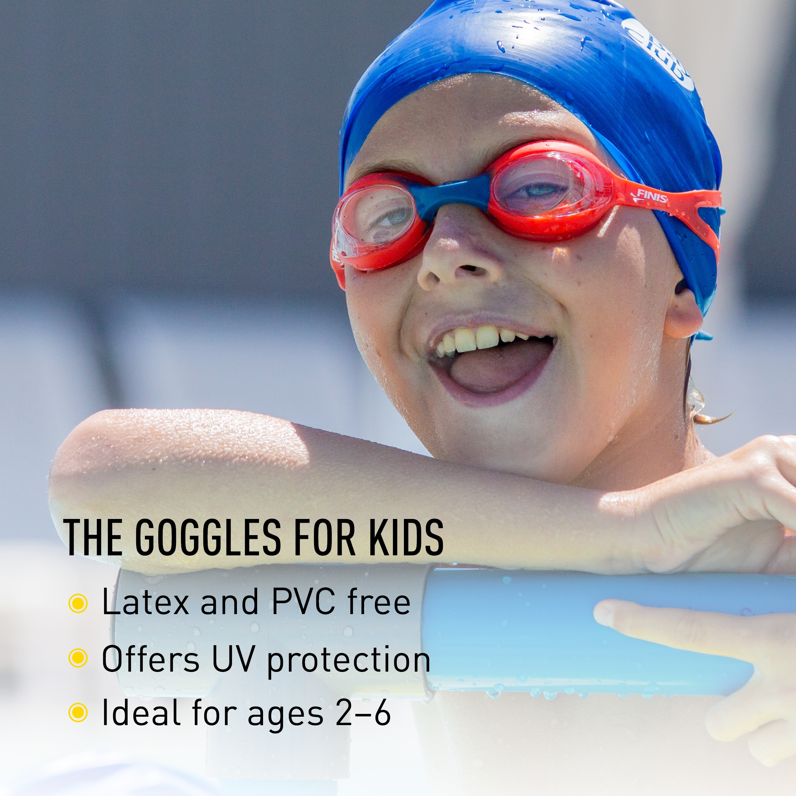 FINIS Schwimmbrille - Kinder Schwimmbrille für 2-6 Jahre - Bild 3 von 7