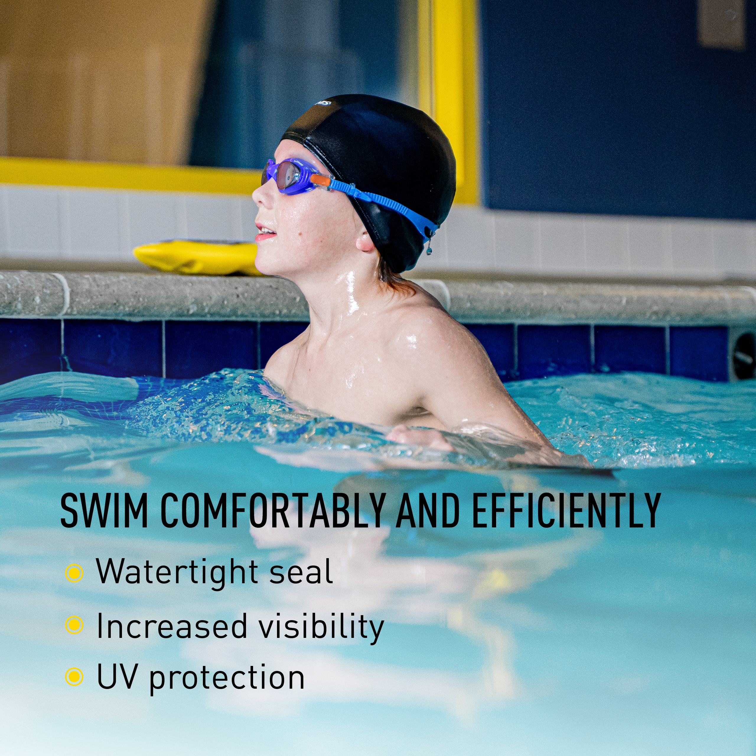 FINIS Betta Brille - Kinder Schwimmbrille für 6-12 Jahre - Bild 3 von 21