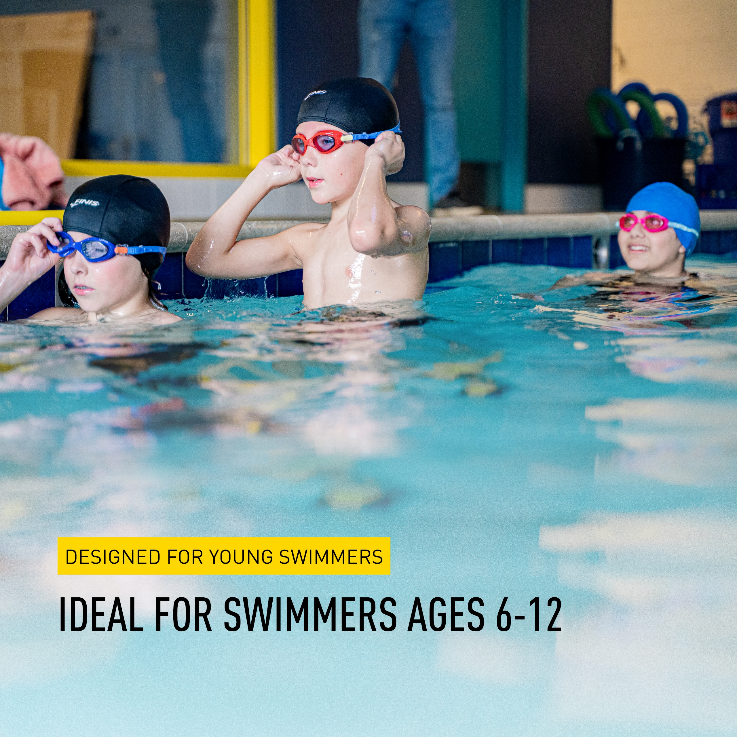 FINIS Betta Brille - Kinder Schwimmbrille für 6-12 Jahre - Bild 6 von 21