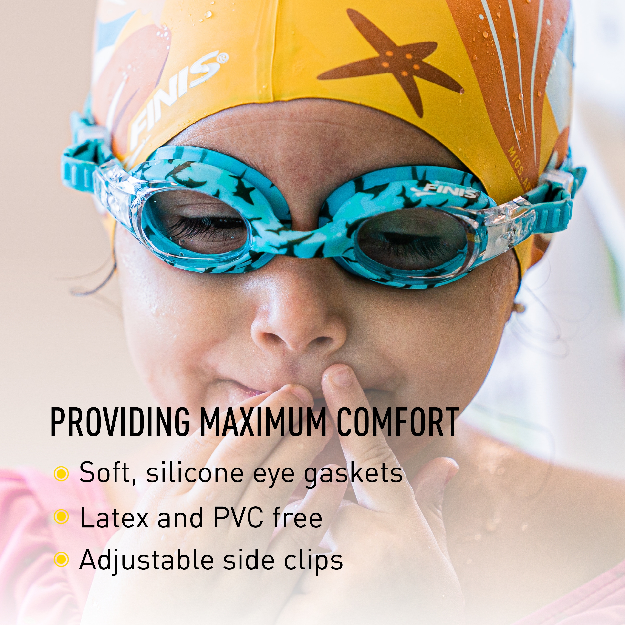 FINIS Adventure Goggles - Kinder Schwimmbrille für 4-10 Jahre - Bild 3 von 21