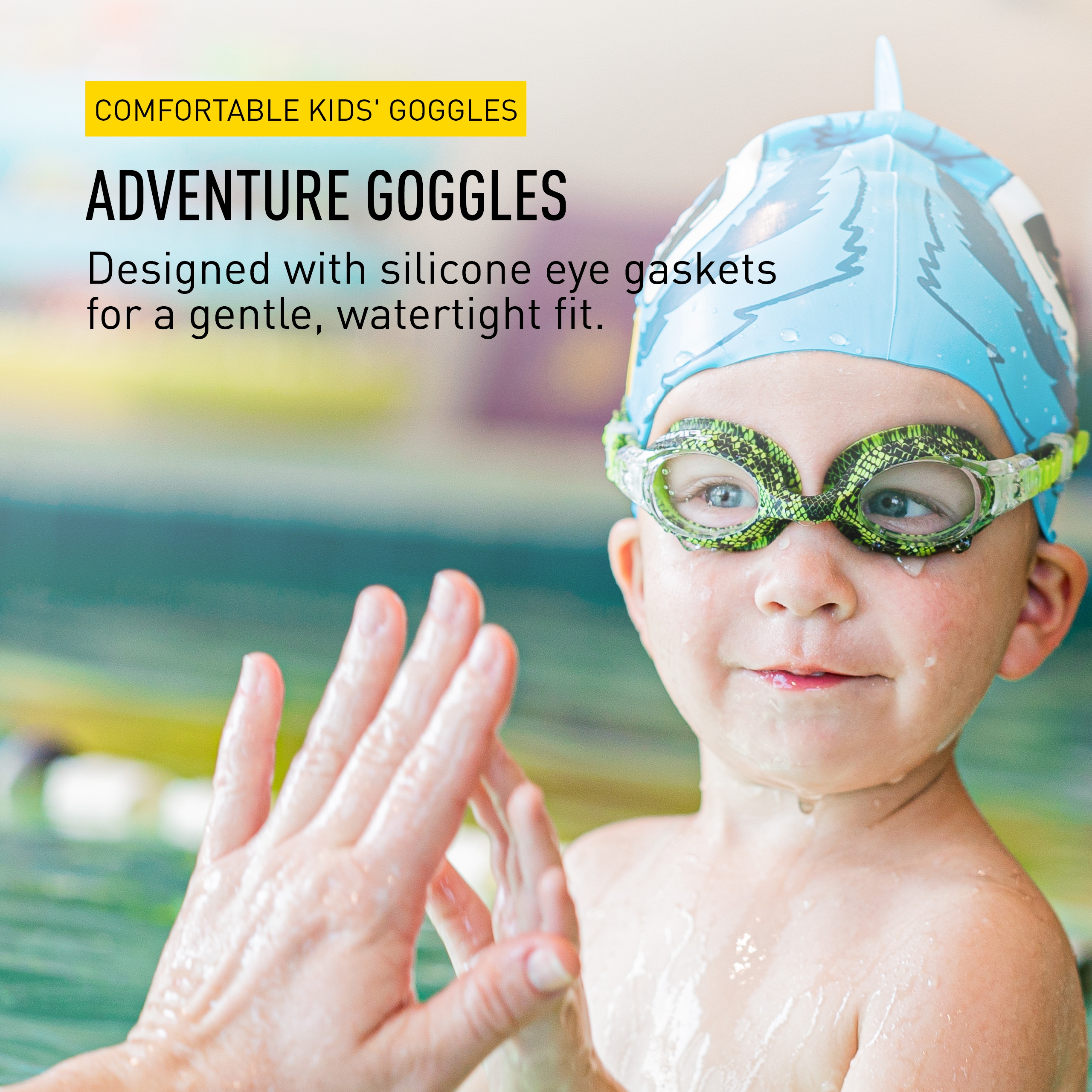 FINIS Adventure Goggles - Kinder Schwimmbrille für 4-10 Jahre - Bild 9 von 21
