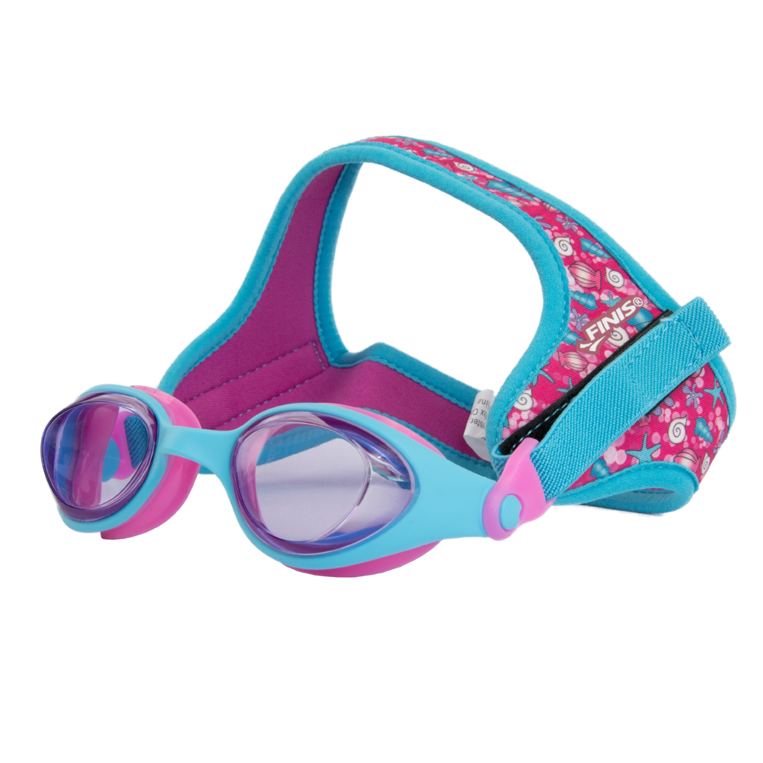 FINIS DragonFlys Kinder Schwimmbrille Alter 4-12, UV-Schutz, schwimmfähiges Neopren - Bild 29 von 49