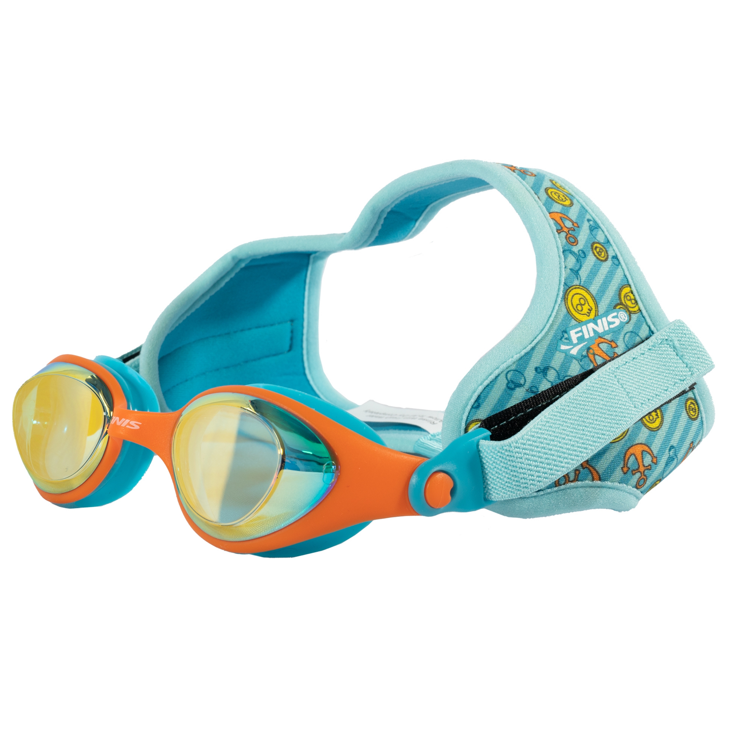 FINIS DragonFlys Kinder Schwimmbrille Alter 4-12, UV-Schutz, schwimmfähiges Neopren - Bild 36 von 49