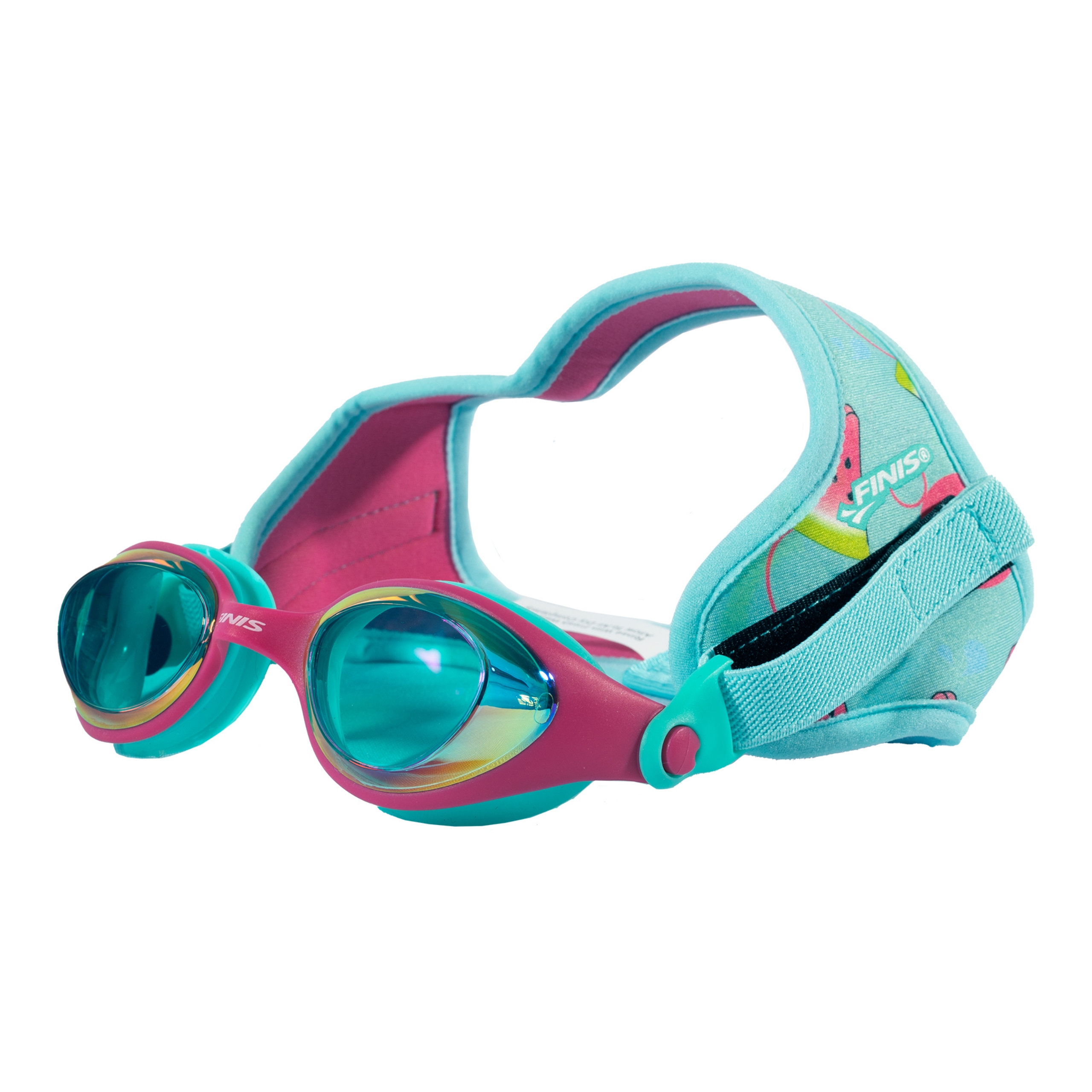 FINIS DragonFlys Kinder Schwimmbrille Alter 4-12, UV-Schutz, schwimmfähiges Neopren - Bild 43 von 49