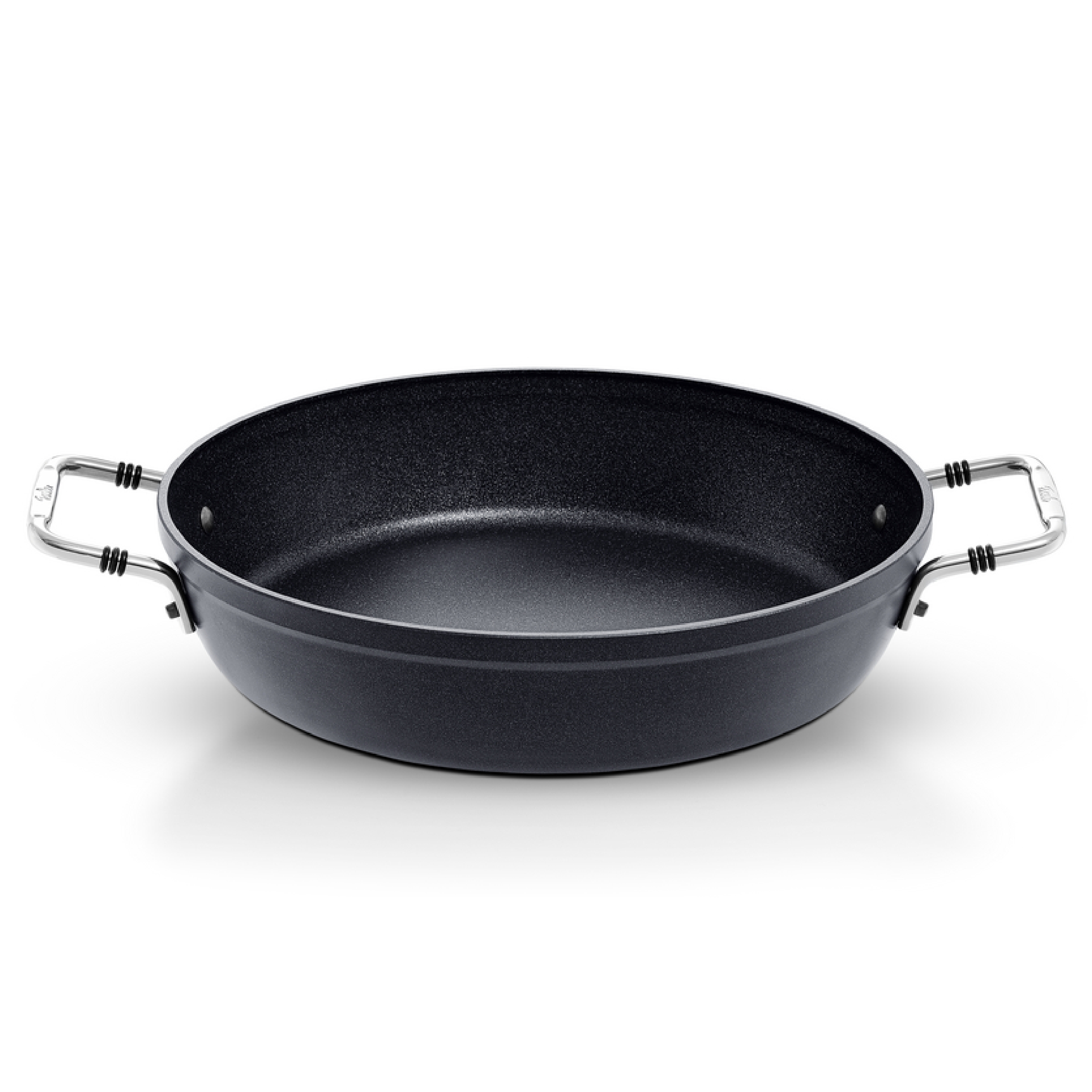 Fissler adamant Aluminum Serving-Pan (9.5‚Äù) Frypan, coated, Non-Stick, scratch-resistant - induction, black (056-515-24-100/0)