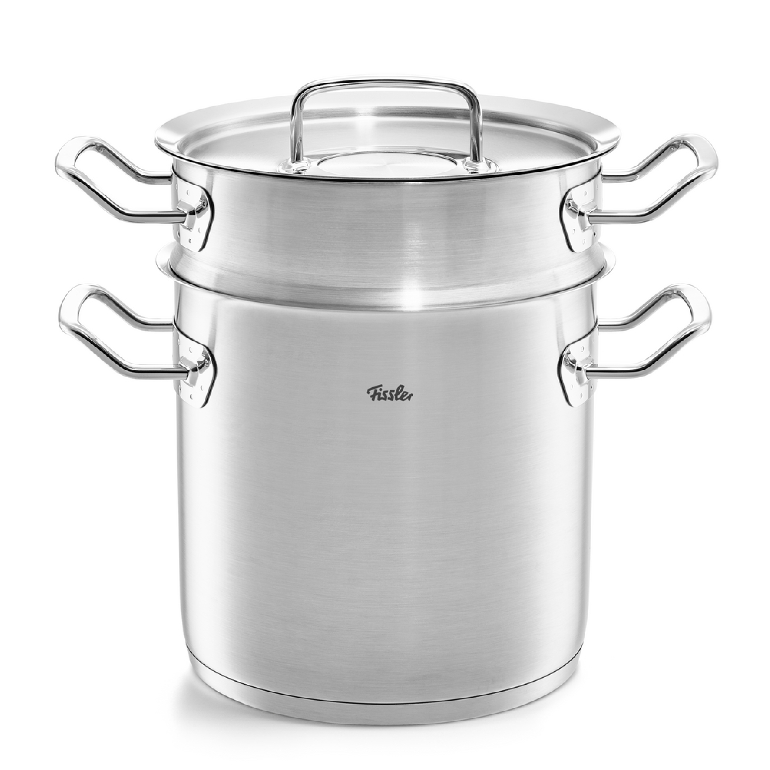 Fissler Original-Profi Collection Stainless Steel Multipot with Steamer 8