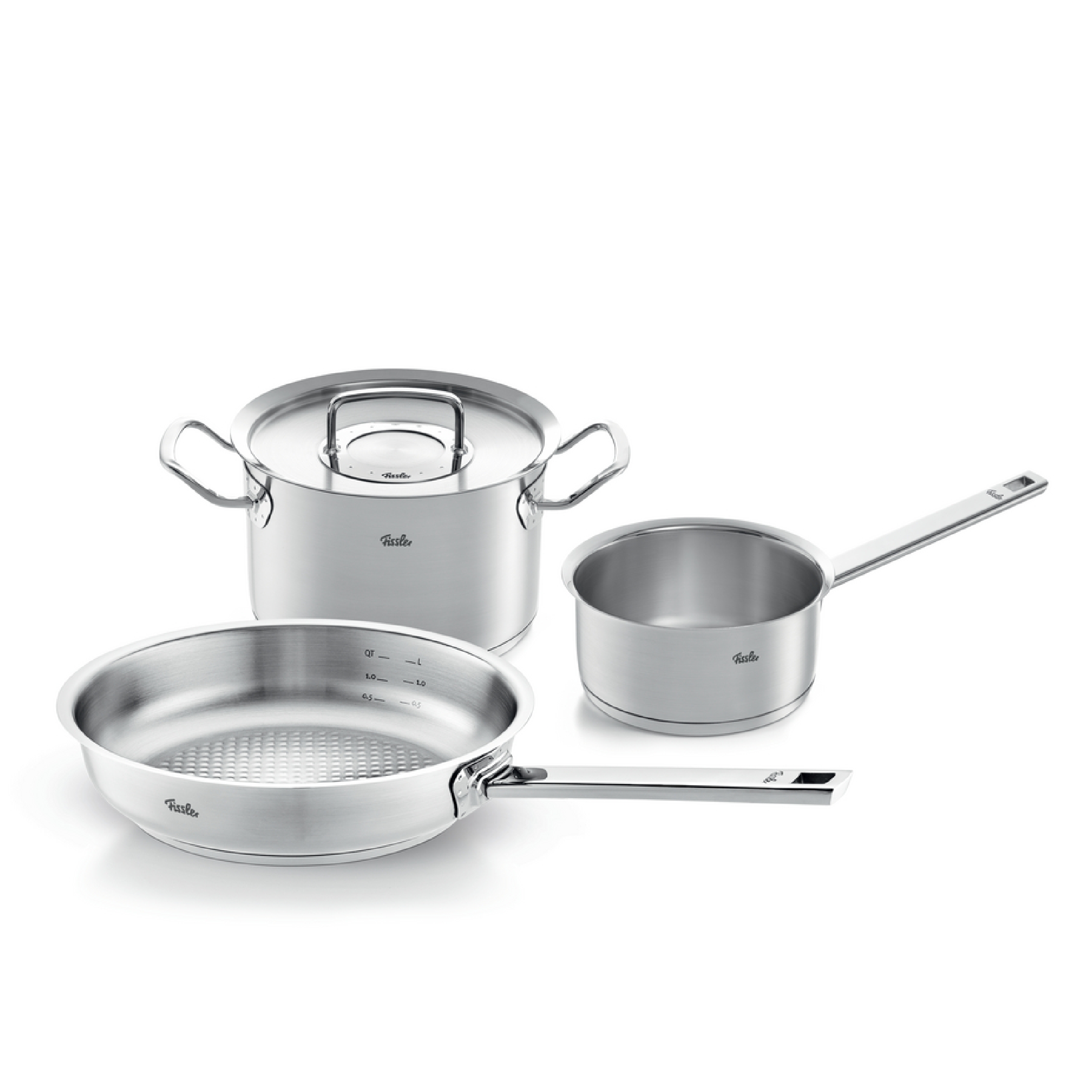 Fissler Original-Profi Collection Stainless Steel Set, 4 Piece