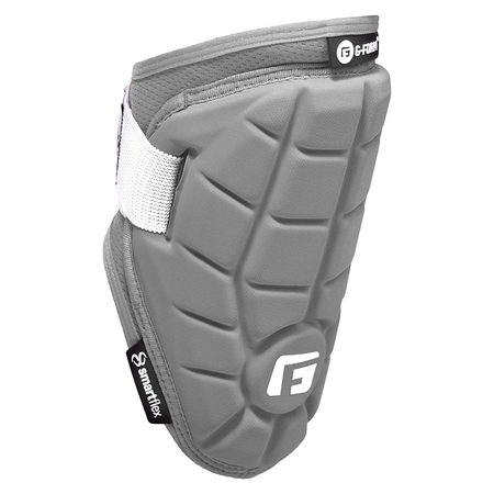 G-Form Elite Speed Batter's Baseball Elbow Guard - Elbow Pad with Adjustable Straps - Gray, Adult L/XL