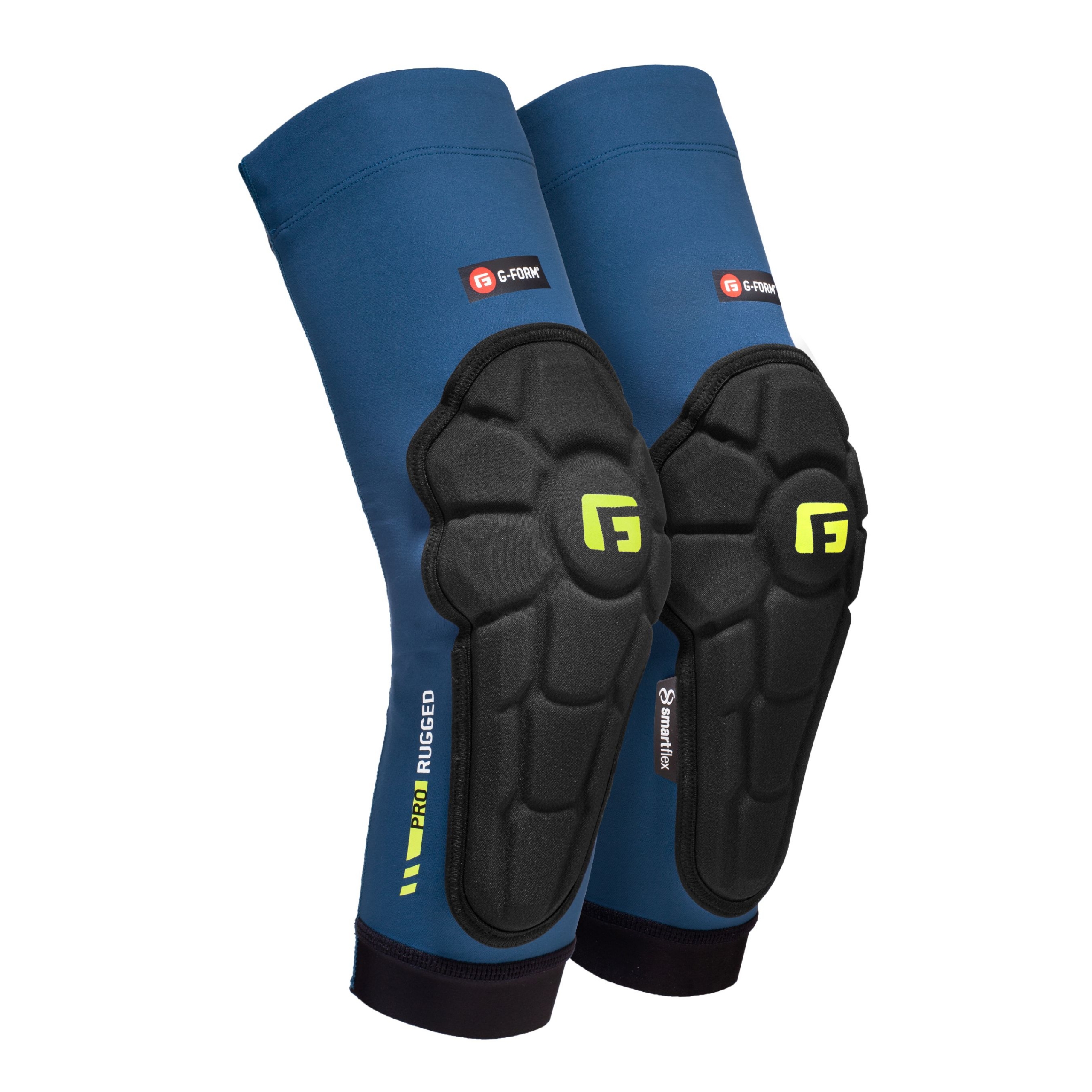 G-Form Pro-Rugged 2 MTB Elbow Guards - Dirt Bike Gear - Elbow Pads - Storm Blue, Adult Small