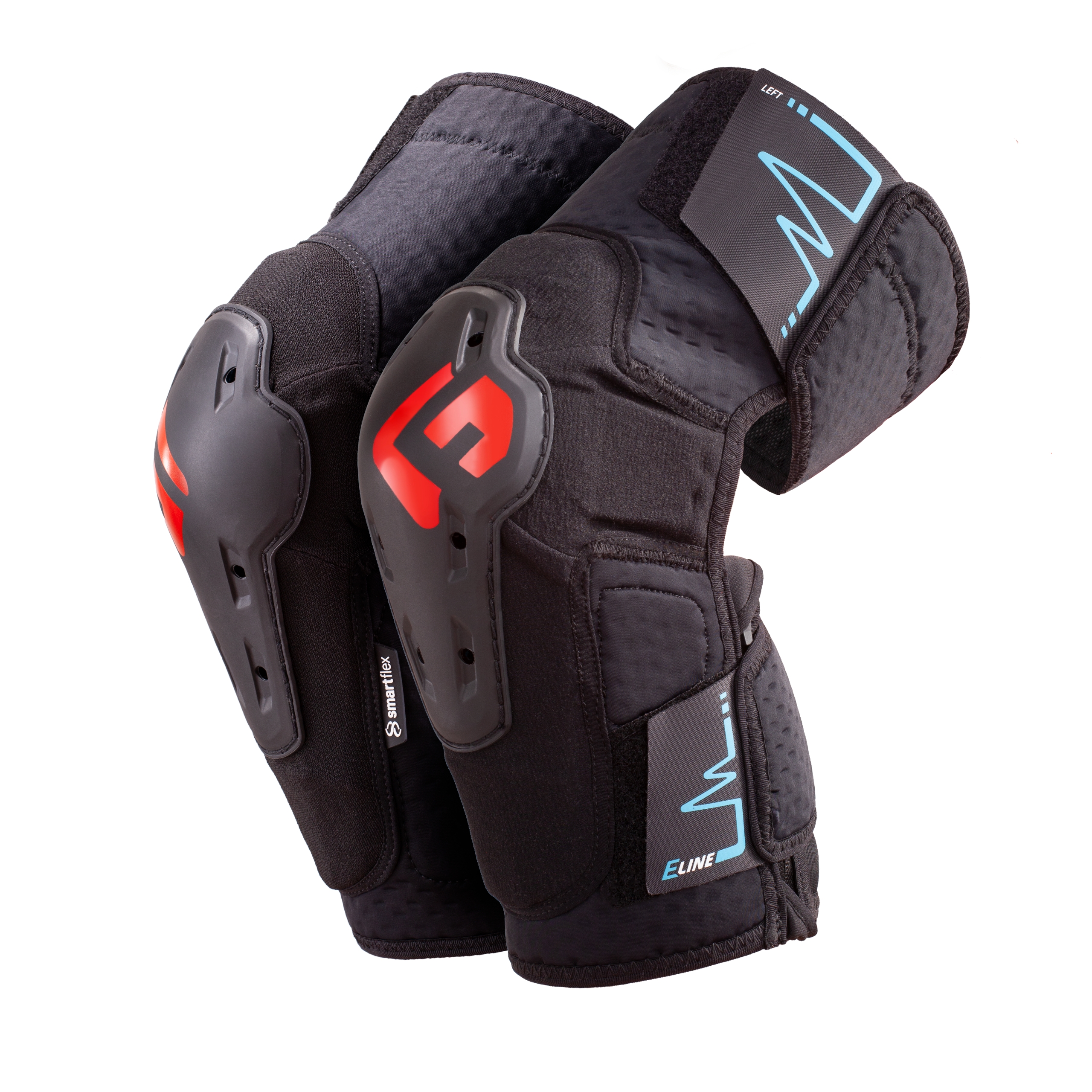 G-Form E-Line Mountain Bike Knee Guards - Tactical Knee Pads for Men & Women - Black, Adult Medium