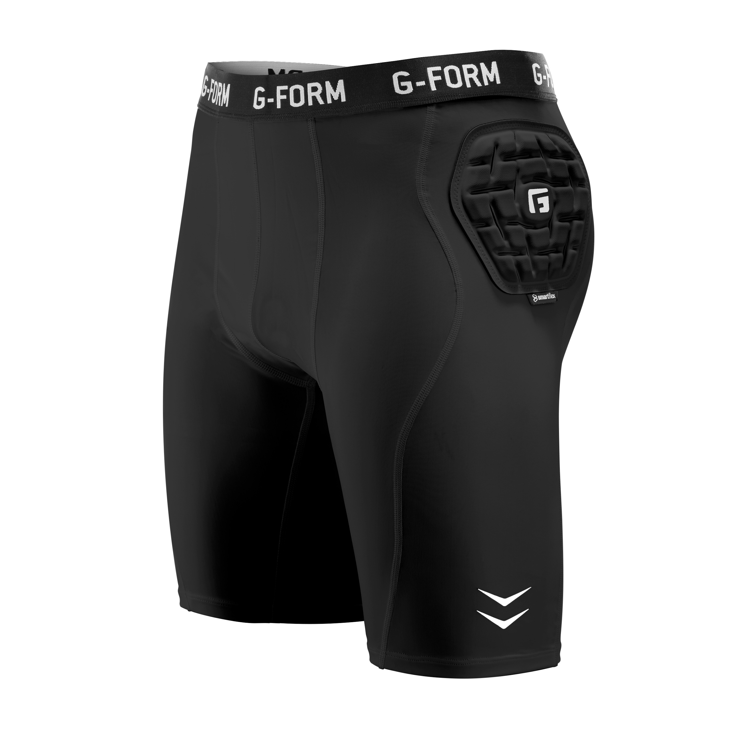 G-Form Men's Team Baselayer Short Liner - Men's Athletic Compression Shorts - Black, Adult XL