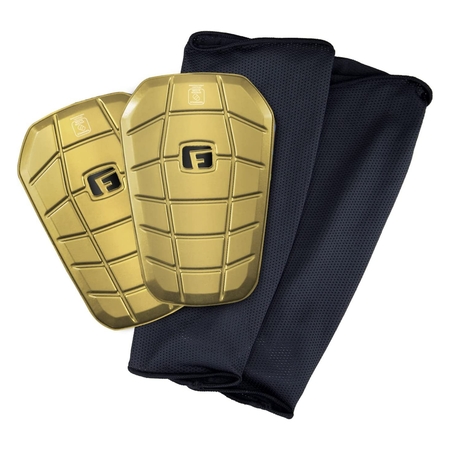 G-Form Pro-S Blade Soccer Shin Guards - Adult Shin Guards - Shin Guards for Protection - 24K Gold, Medium