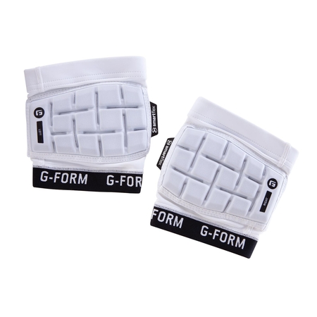 G-Form Unhinged Lacrosse Elbow Sleeve - Elbow Support Compression Sleeve - White, Adult XL