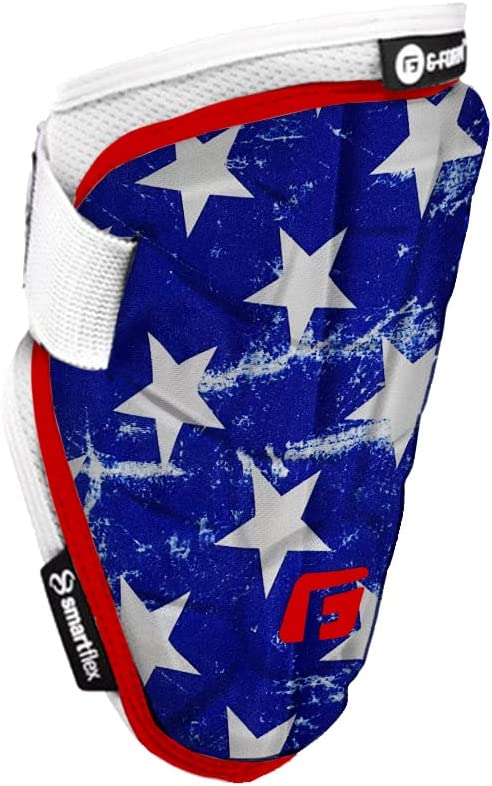 G-Form Youth Elite Speed Batter's Baseball Elbow Guard - Elbow Pad with Adjustable Straps - Stars and Stripes, Youth
