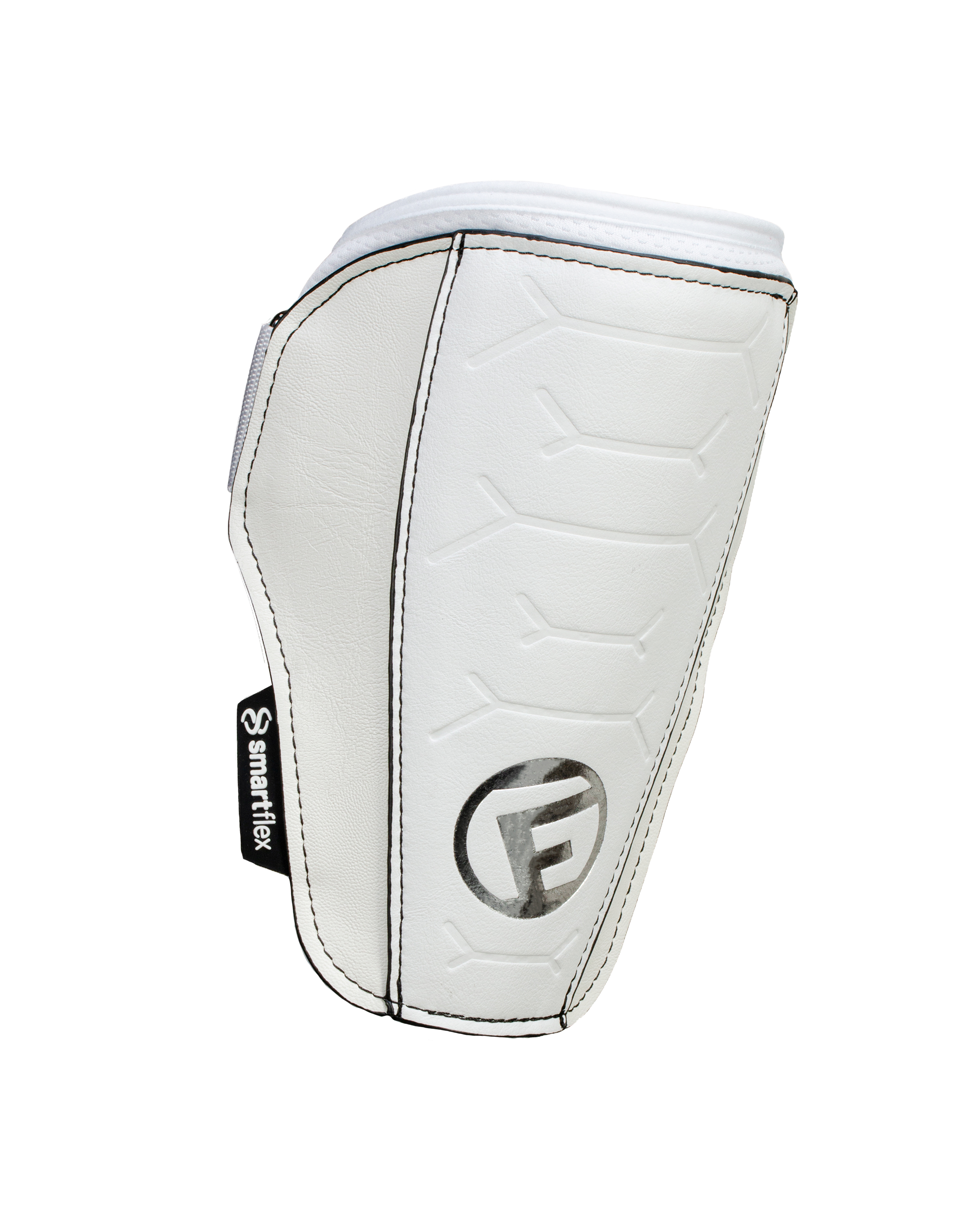 G-Form Heritage Baseball Elbow Guard - Baseball Elbow Guard & Pad with Adjustable Straps - White, Adult L/XL