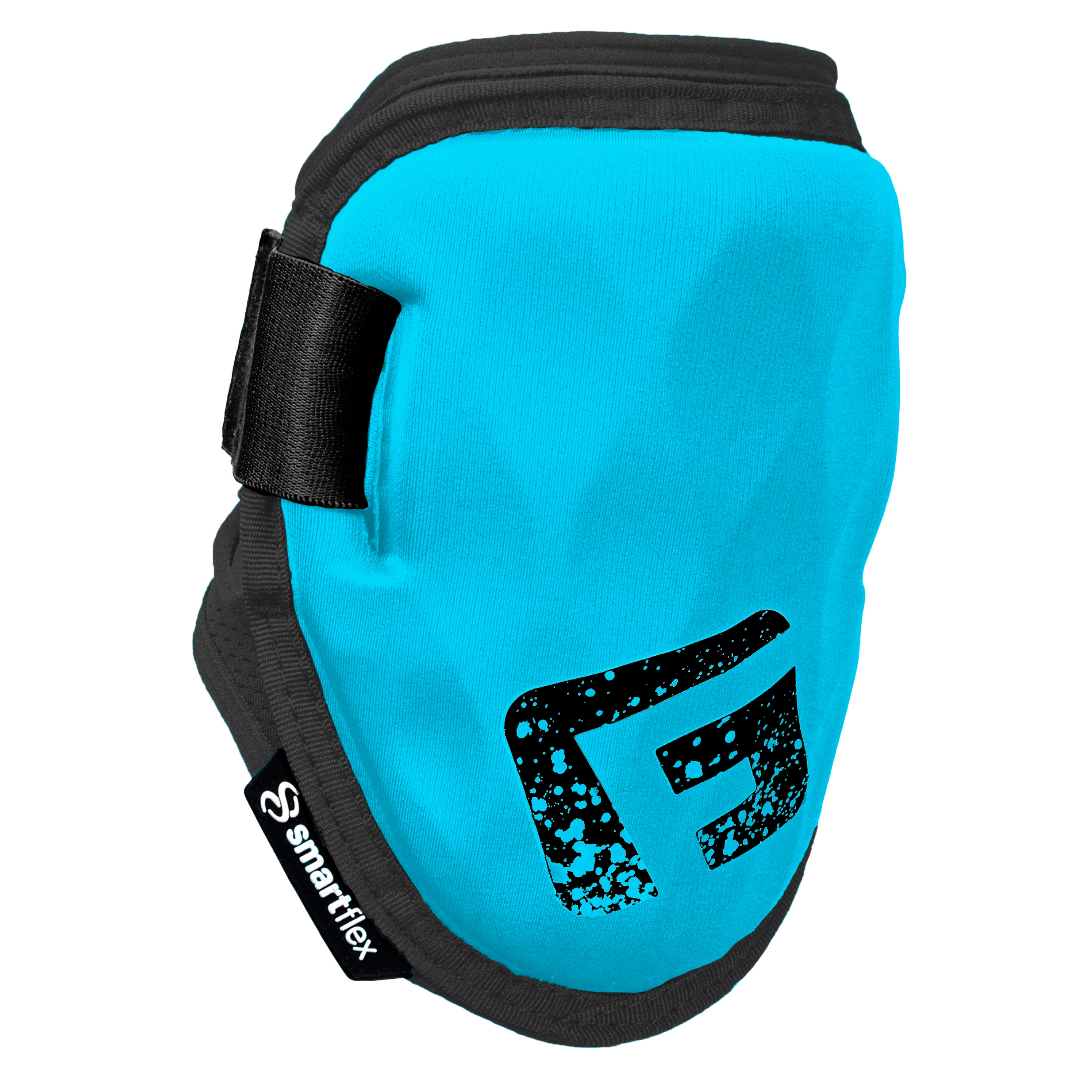 G-Form Shockwave Fastpitch Elbow Guard - Softball Elbow Guard & Pad with Adjustable Straps - Neon Blue, Adult L/XL