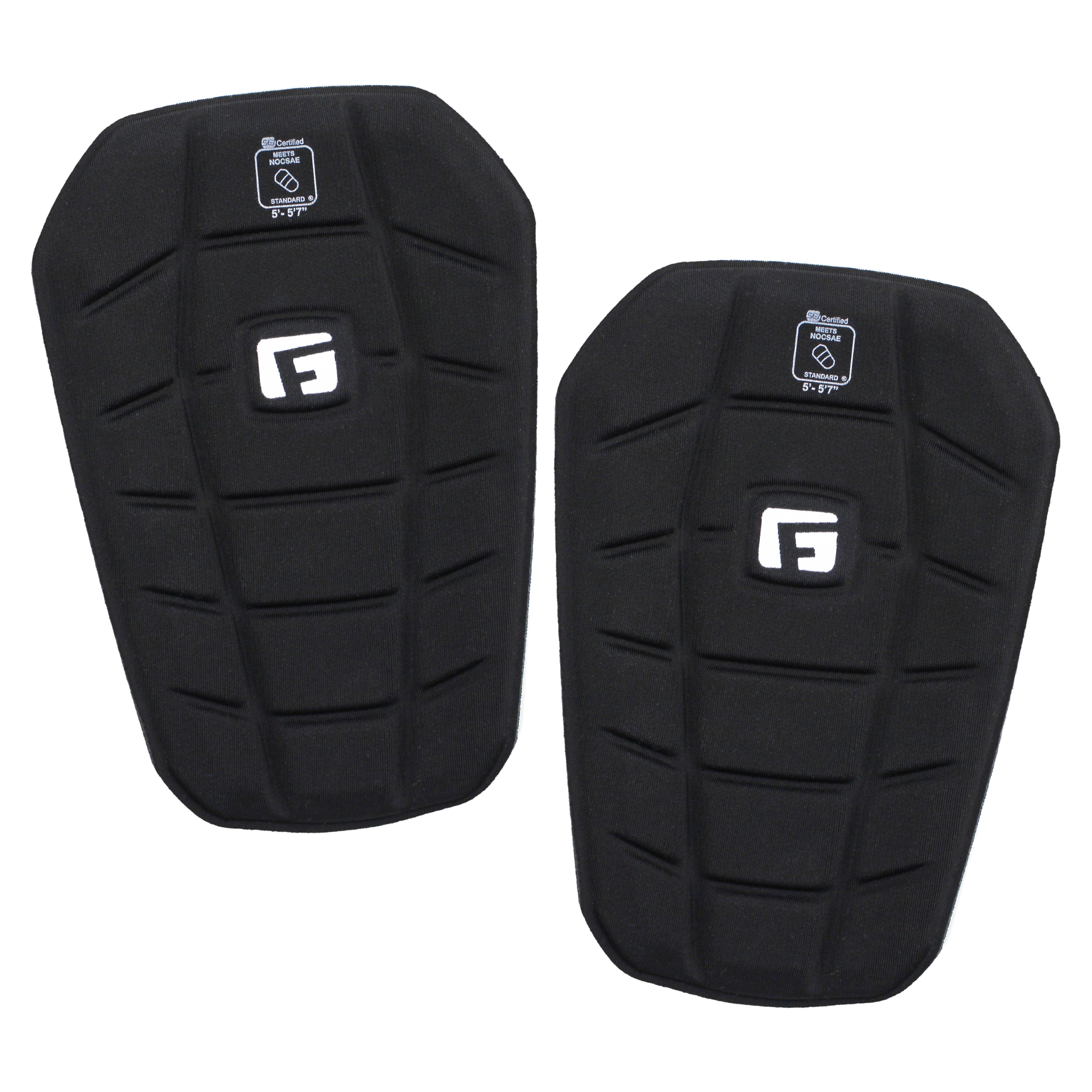 G-Form Pro-S Blade Soccer Shin Guards - Adult Shin Guards - Shin Guards for Protection - Fabric Black, Adult XS