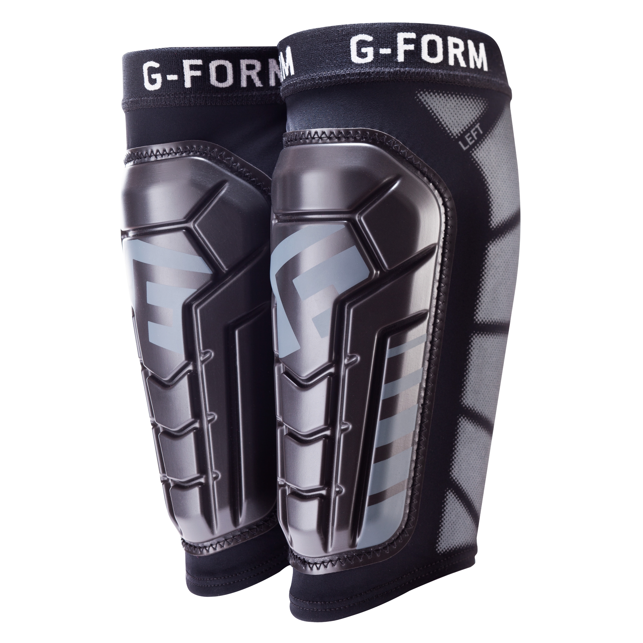 G-Form Pro-S Vento Soccer Shin Guard - Black, Adult Small