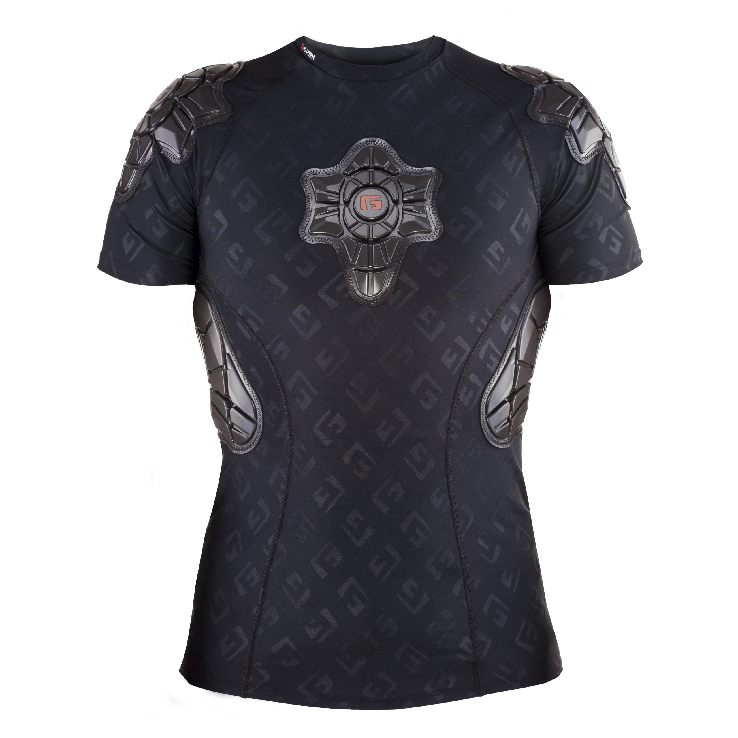 G-Form Pro-X Padded Compression Shirt, Black Logo, Youth Small