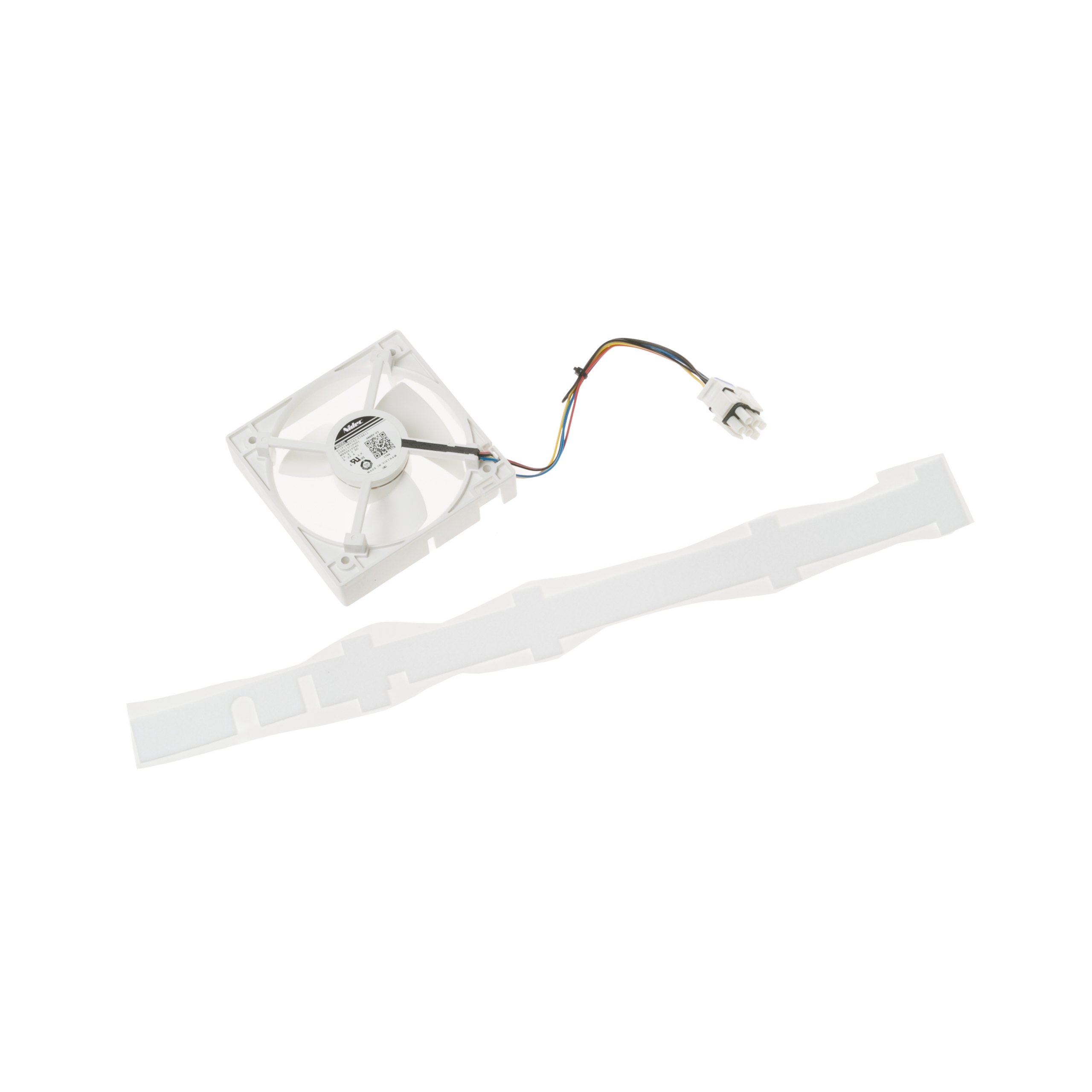GE Appliances WR60X10352 Refrigerator Evaporator Fan Motor and Blade