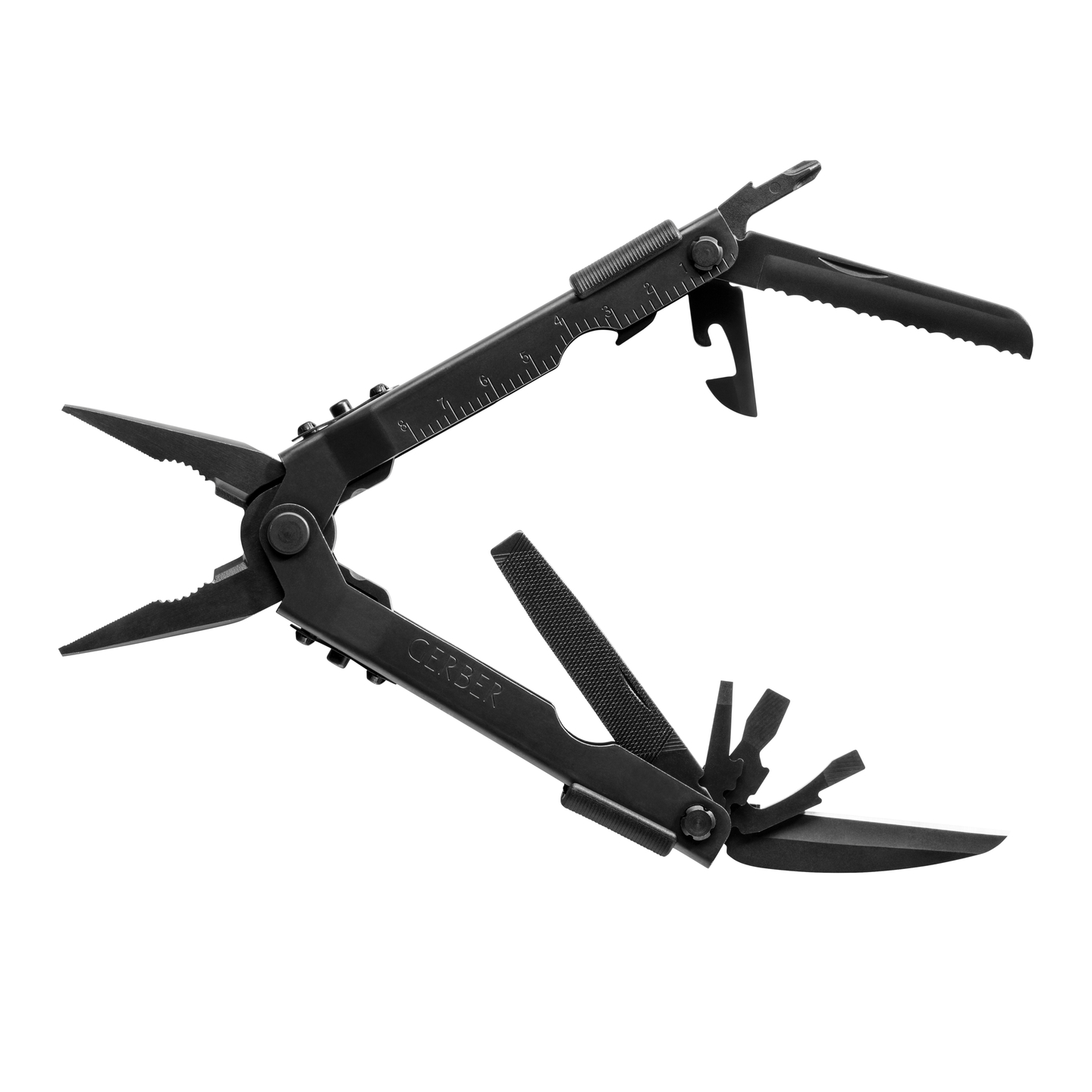 Gerber Gear 47550N MP600 Needle Nose Pliers Multitool Multi-Plier, Black