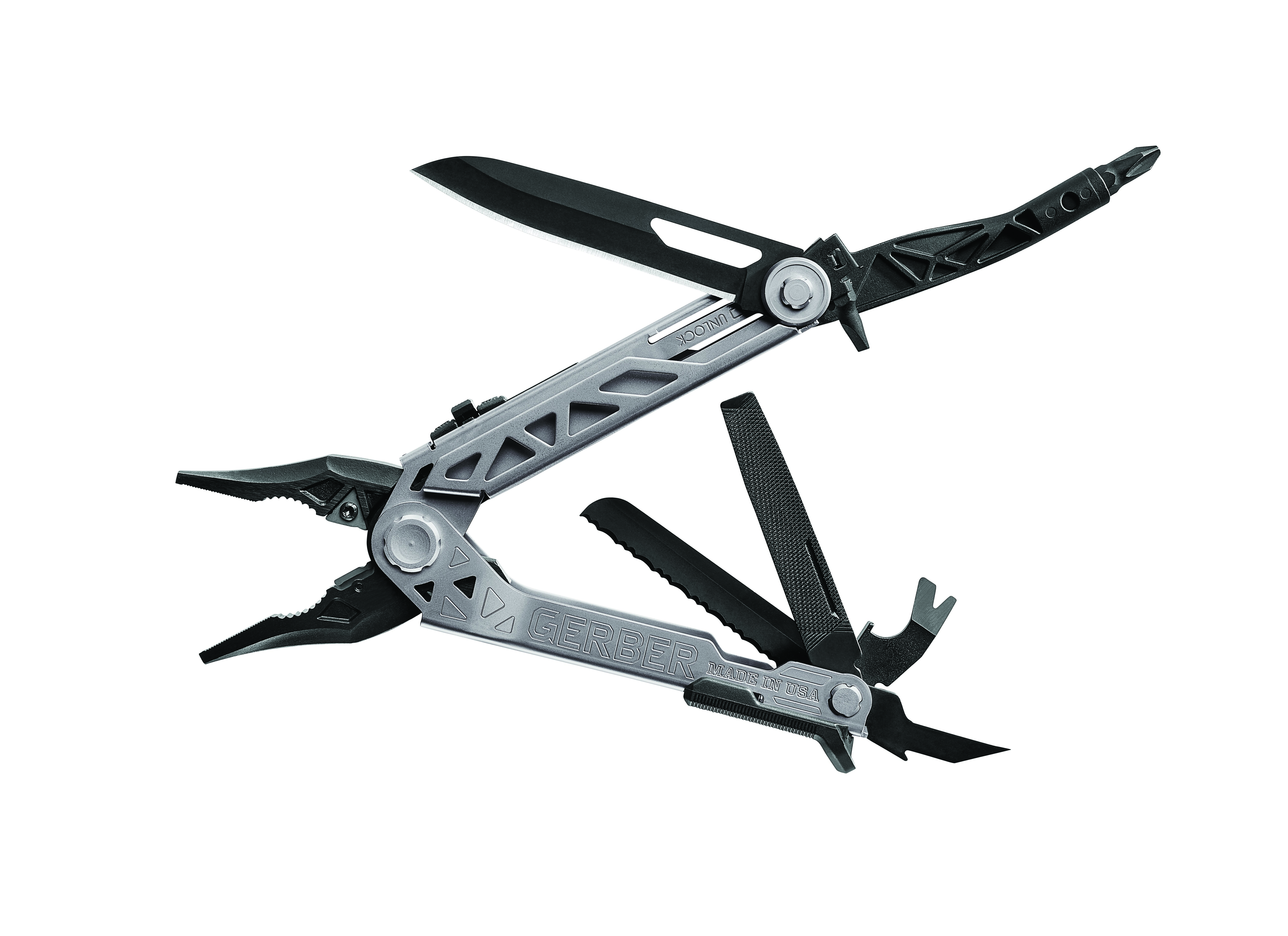 Gerber Center-Drive Multi-Tool with Bit Set and Berry-Compliant Sheath