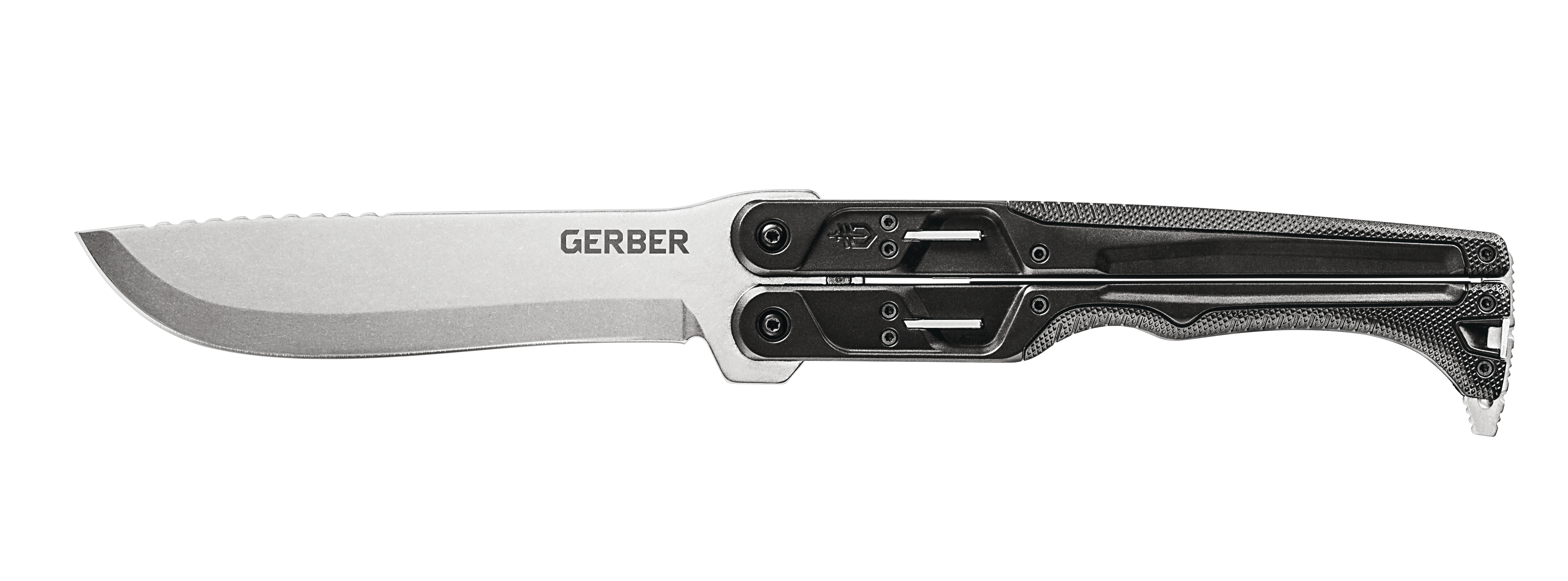 Gerber DoubleDown Folding Machete - Black/Stone