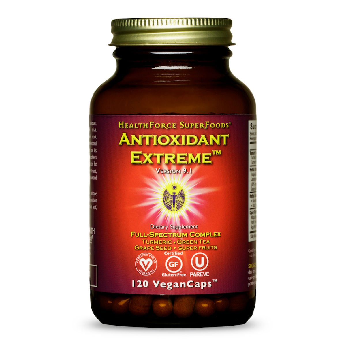 HealthForce SuperFoods Antioxidant Extreme - 120 VeganCaps