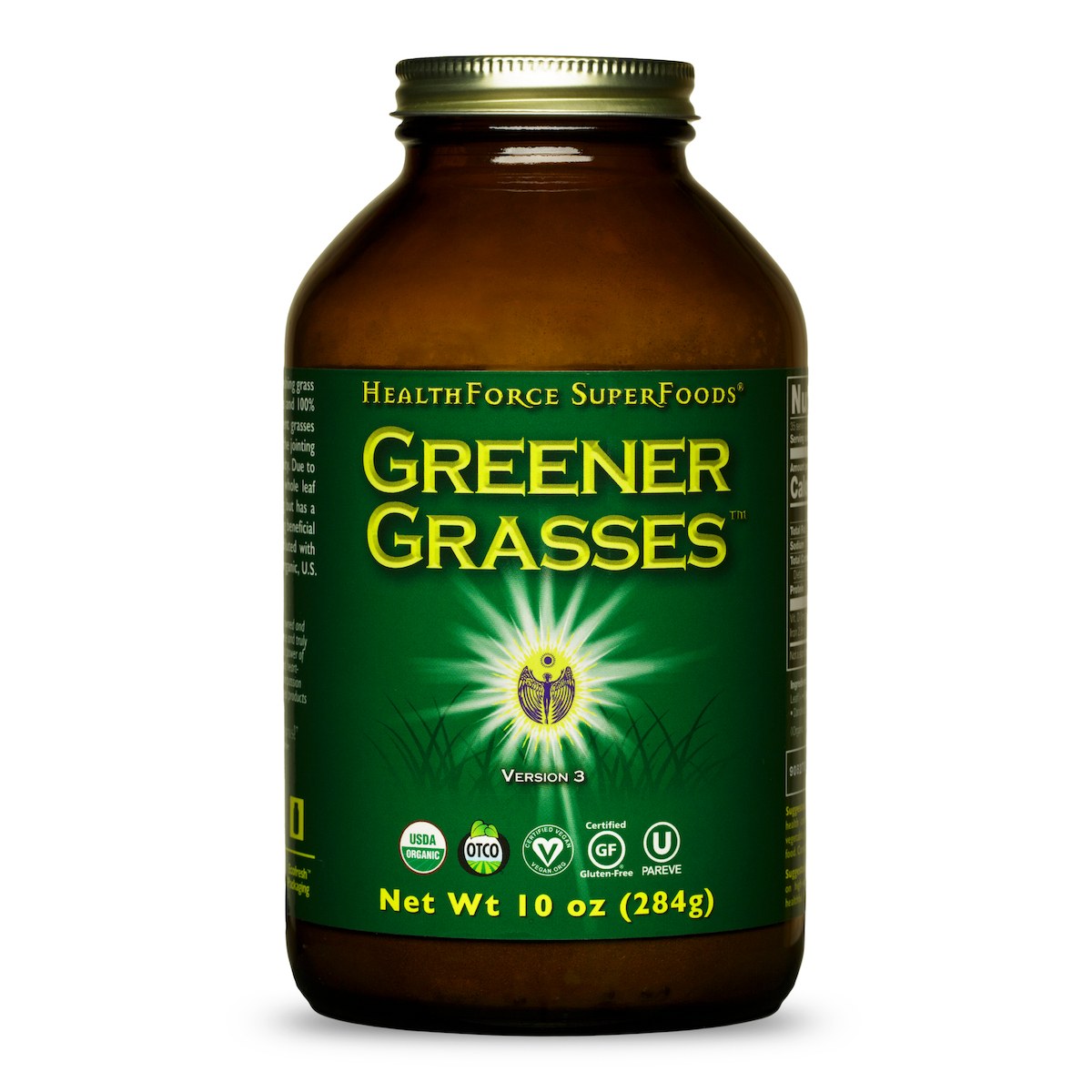 HealthForce SuperFoods Greener Grasses - 10 Oz Powder