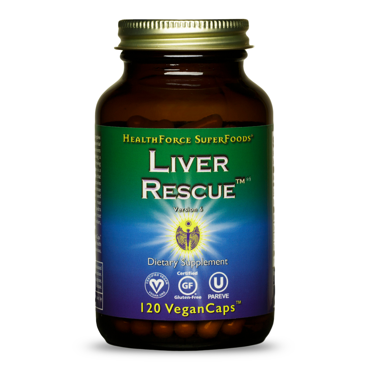 HealthForce SuperFoods Liver Rescue - 120 VeganCaps