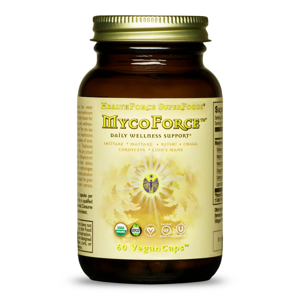 HealthForce SuperFoods MycoForce - VeganCaps 60