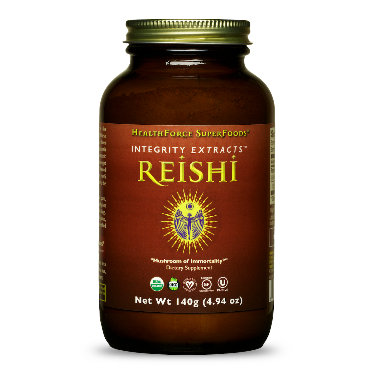 HealthForce SuperFoods Integrity Extracts Reishi - 140 g Powder