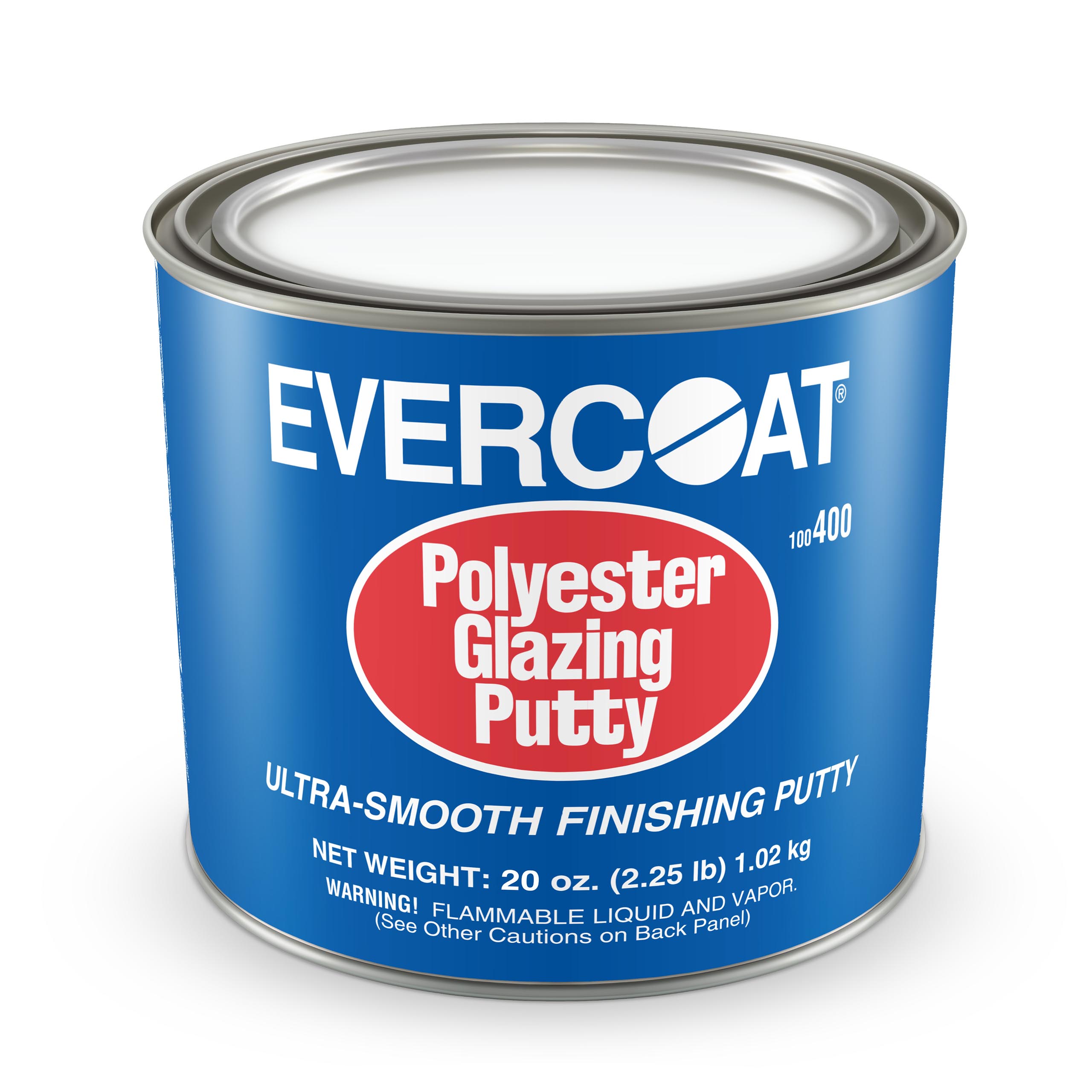 Fibreglass Evercoat 400 Polyester Glazing Putty - 20 oz. Can