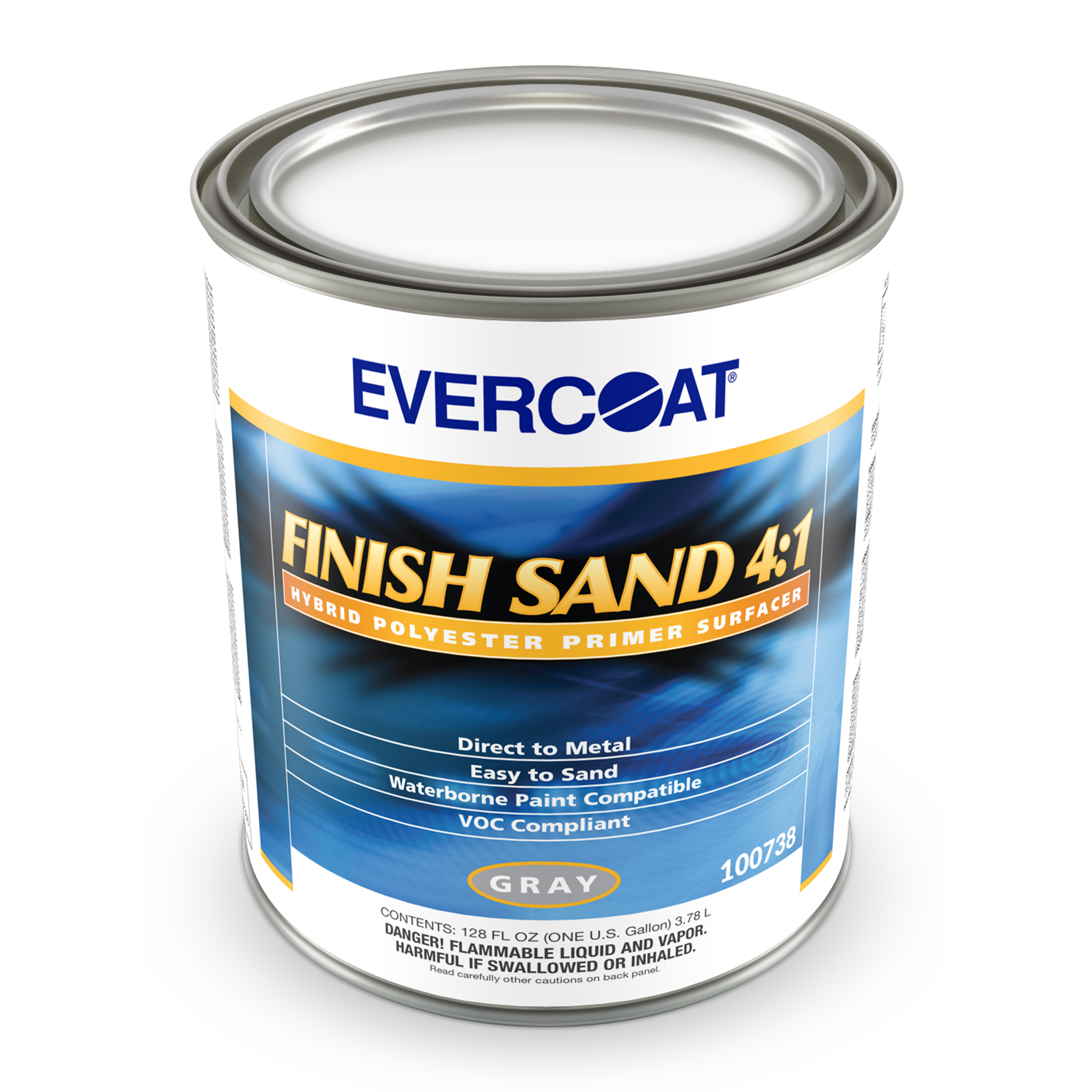 Evercoat FIB-738 Finish Sand 4:1 Hybrid Polyester Primer Surfacer