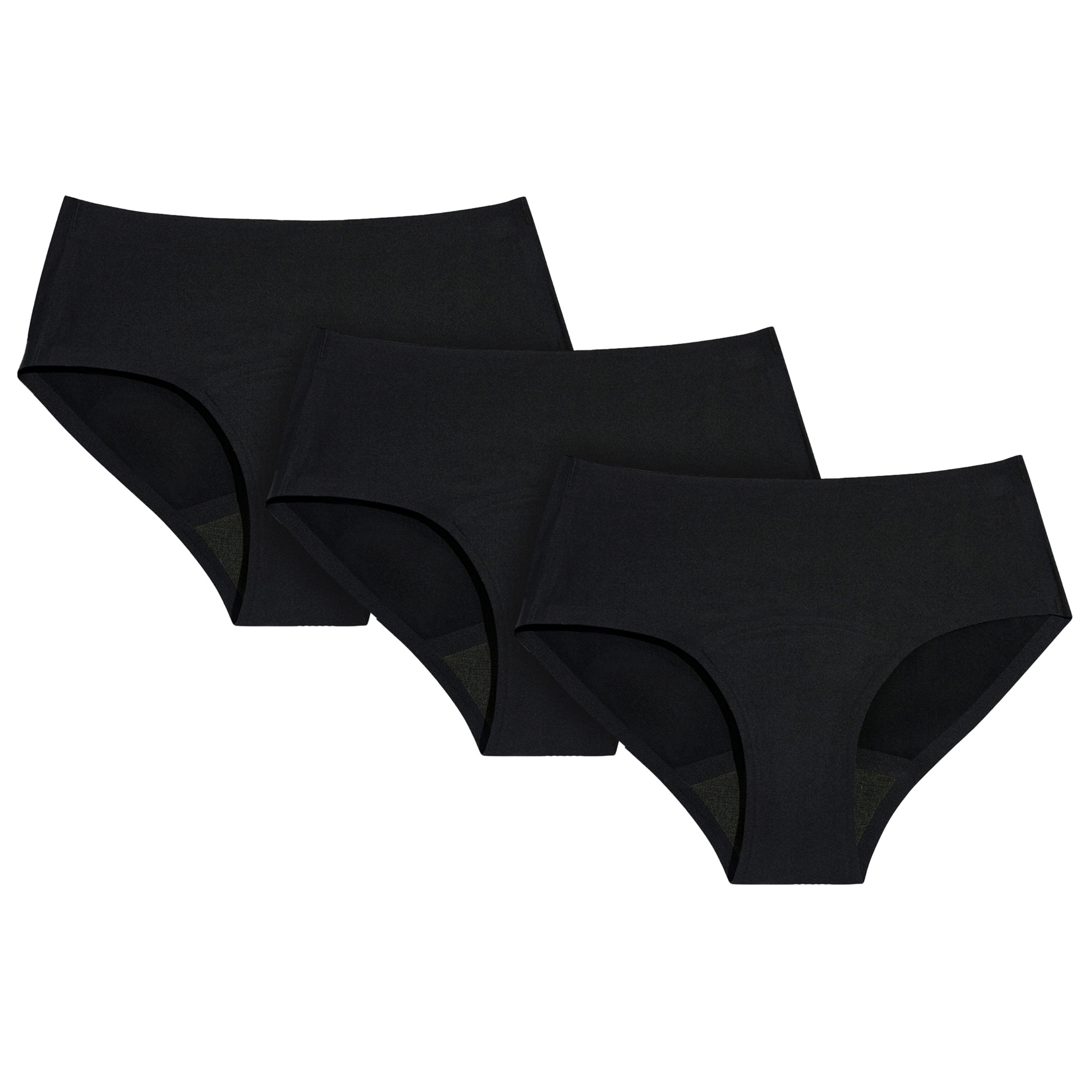Knix Teen Girl Super Leakproof Boyshort Underwear - Black - XX-Large - 3PK