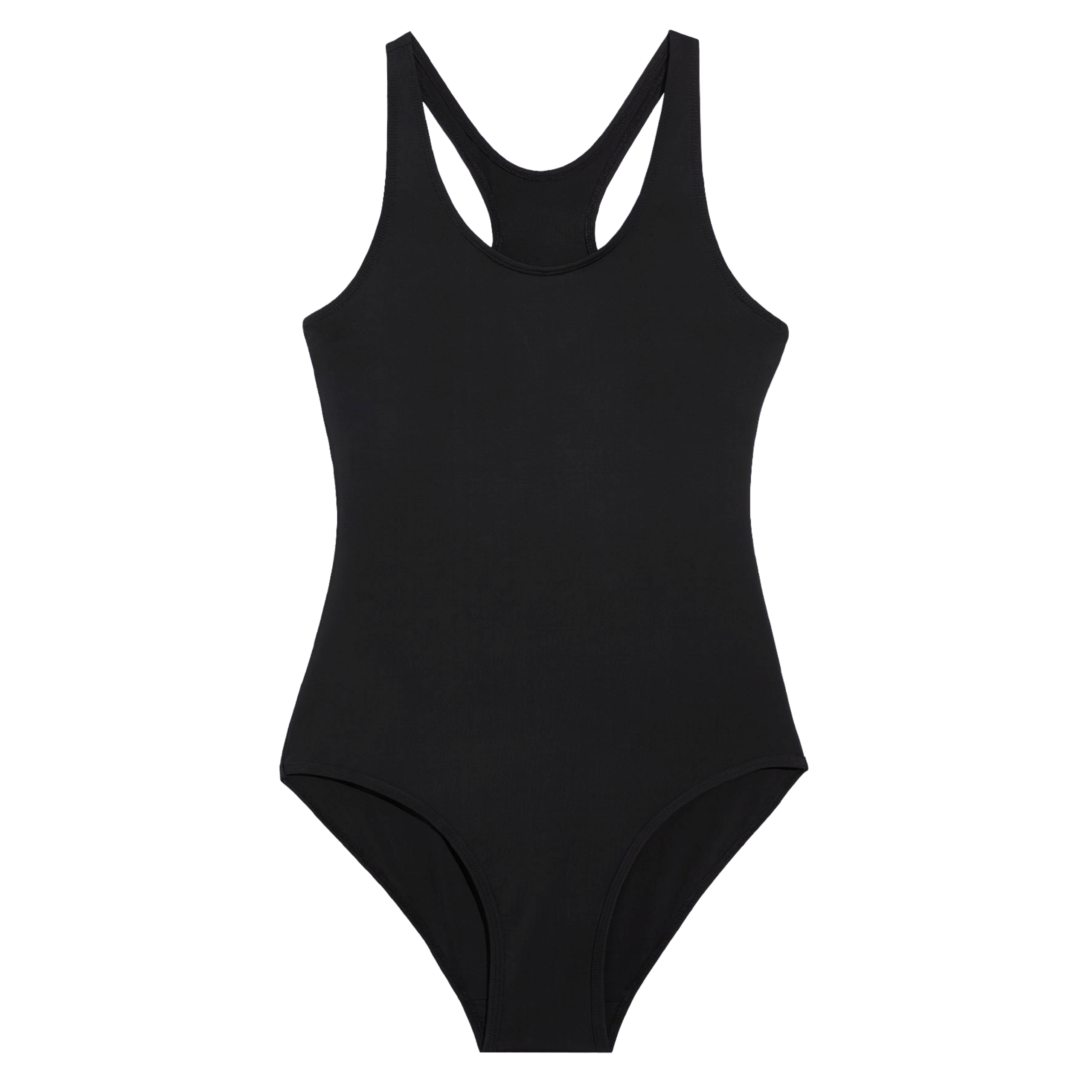Kt Teen by Knix Period Swim Sport One-Piece - Period Swimwear for Teens - Black, S (1 Pack)