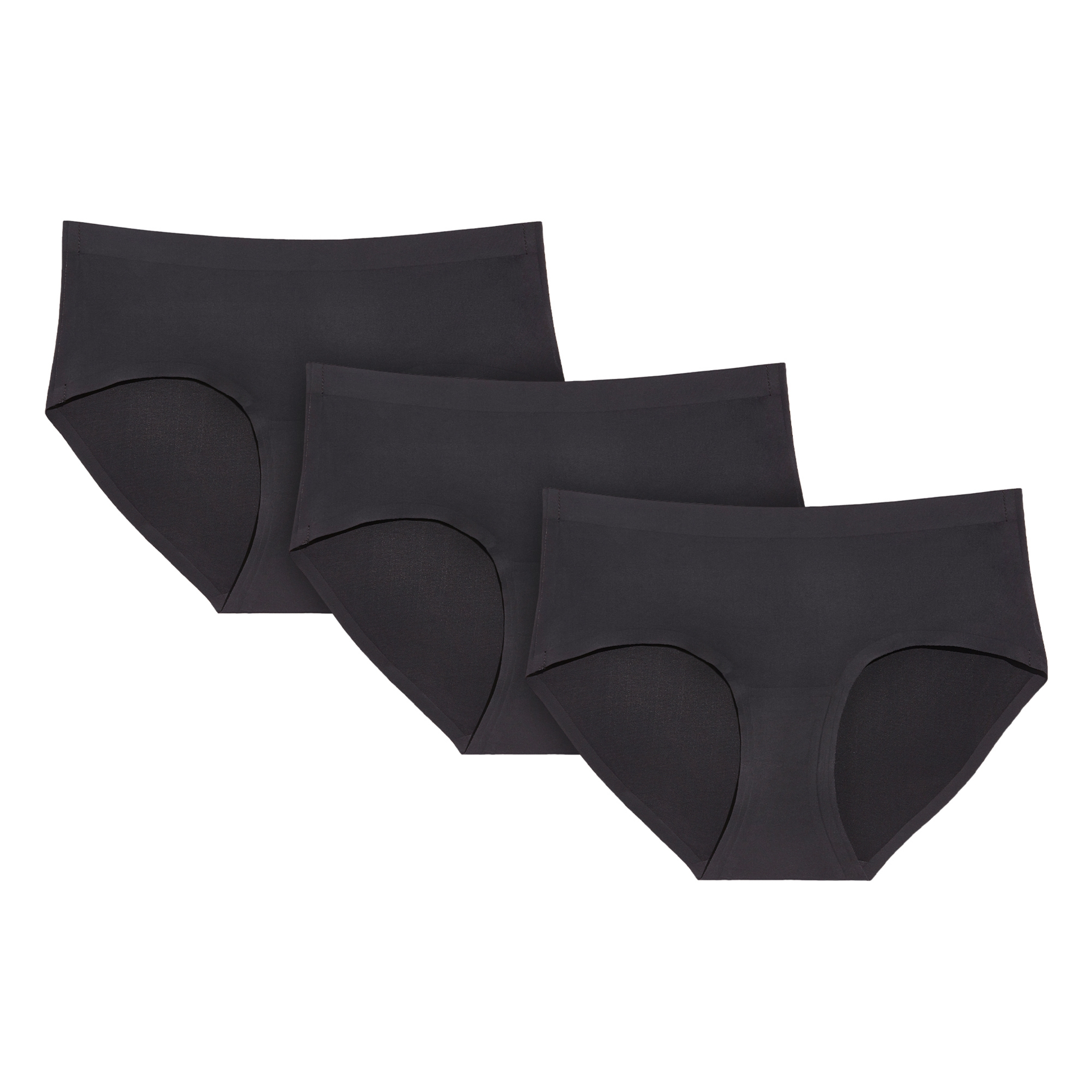 Knix Super Leakproof Boyshort Women's Underwear - Black - Small - 3PK
