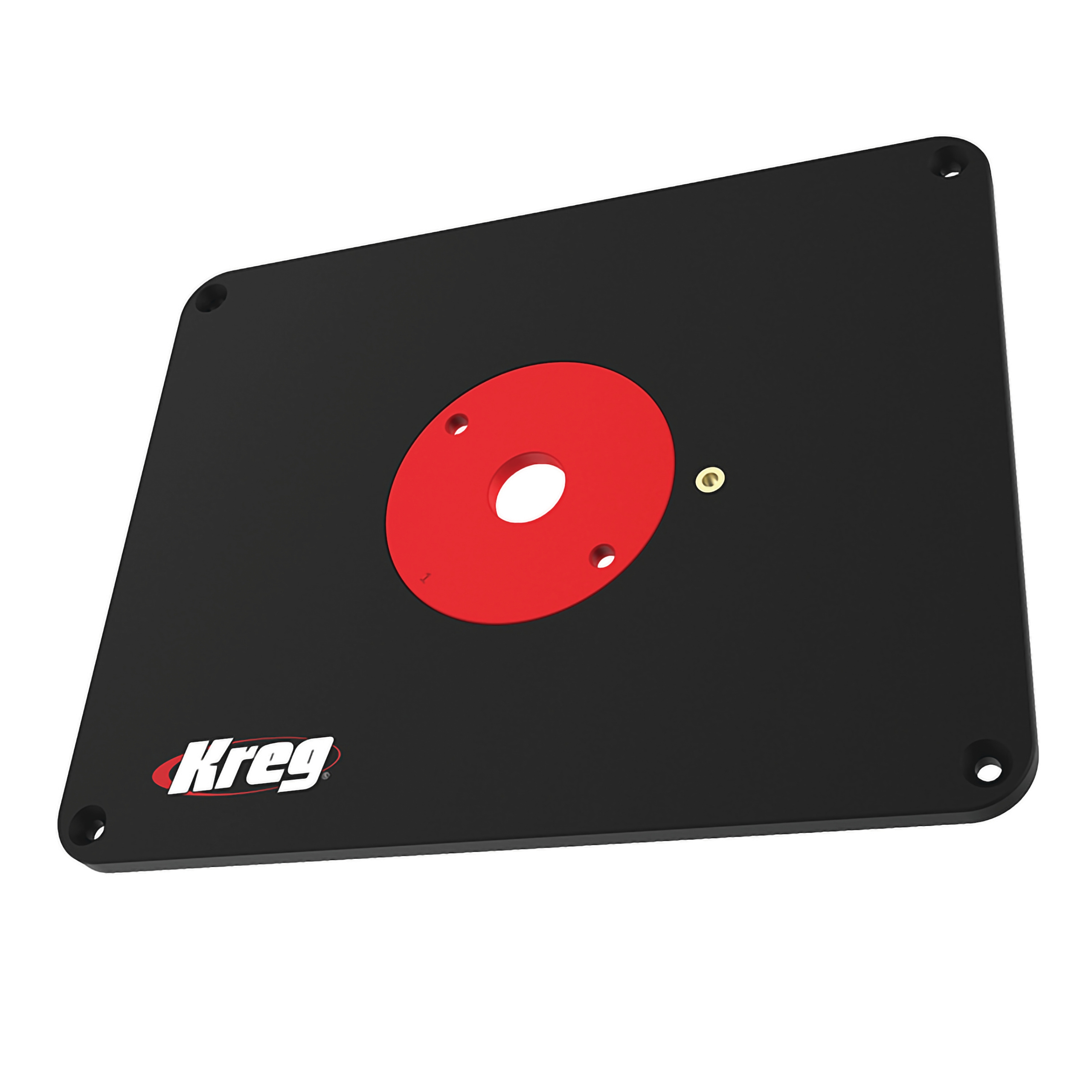 Kreg PRS4038 Precision Router Table Insert Plate w/Level-Loc Rings - Undrilled