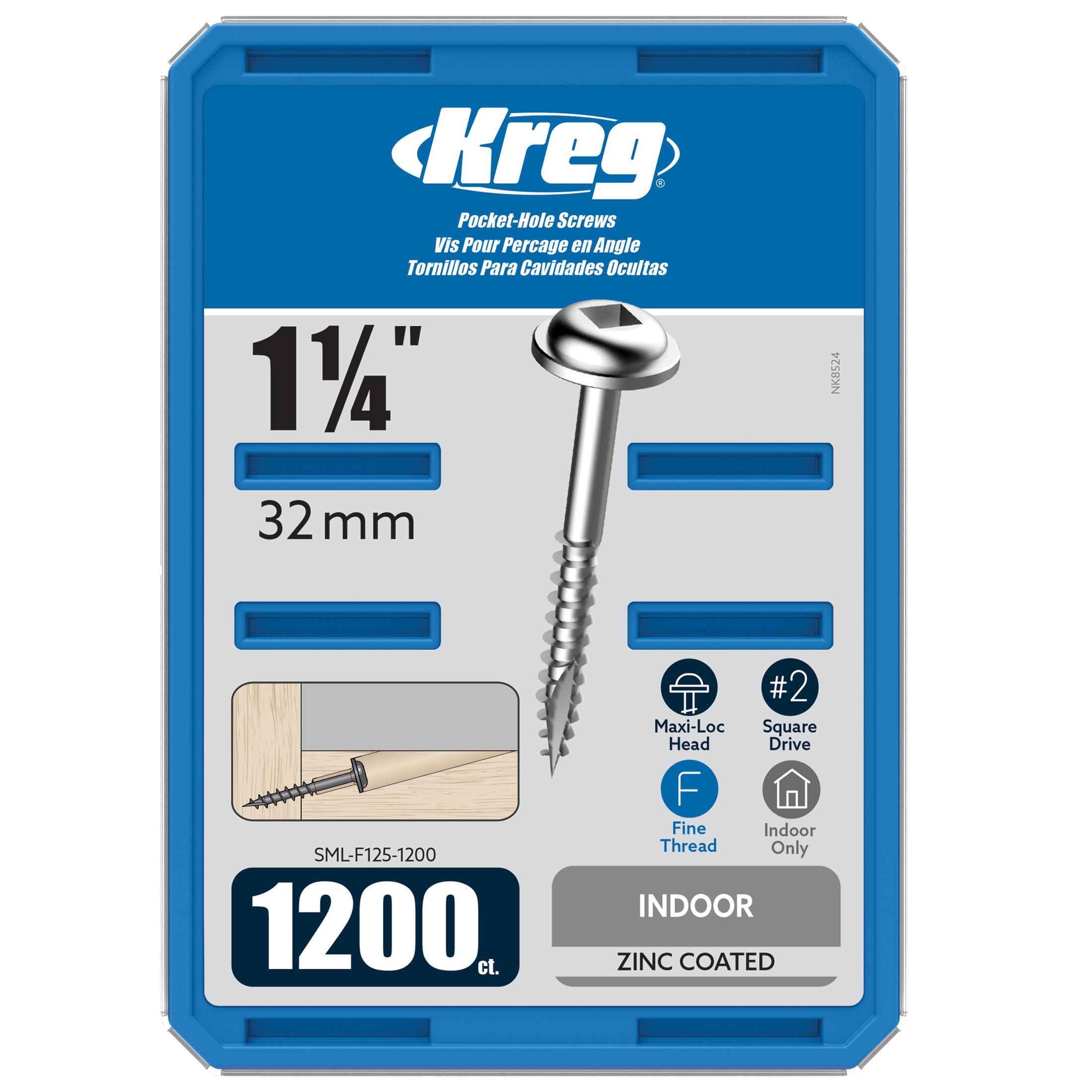 Kreg SML-F125-1200 1-1/4