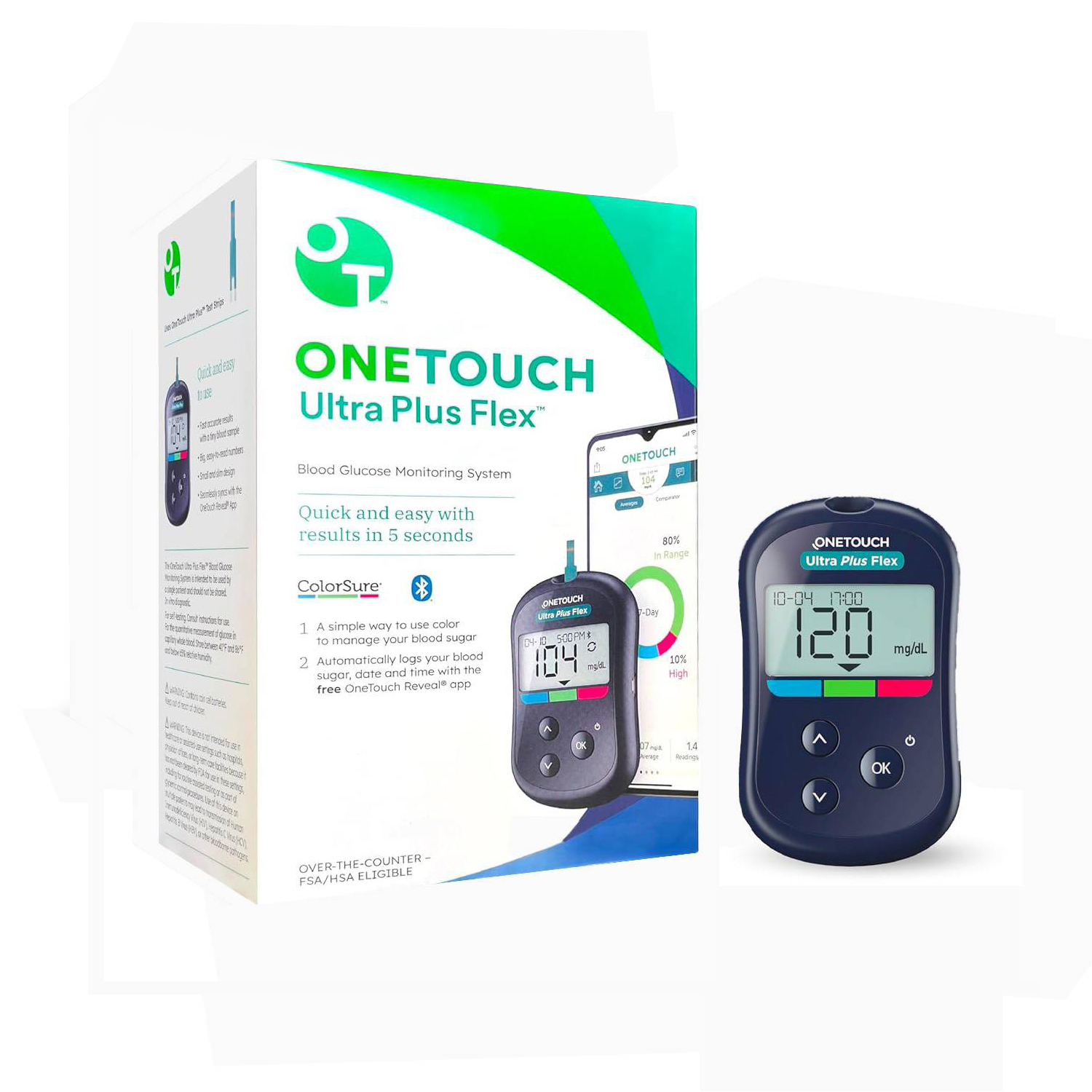 OneTouch Ultra Plus Flex Blood Glucose Meter
