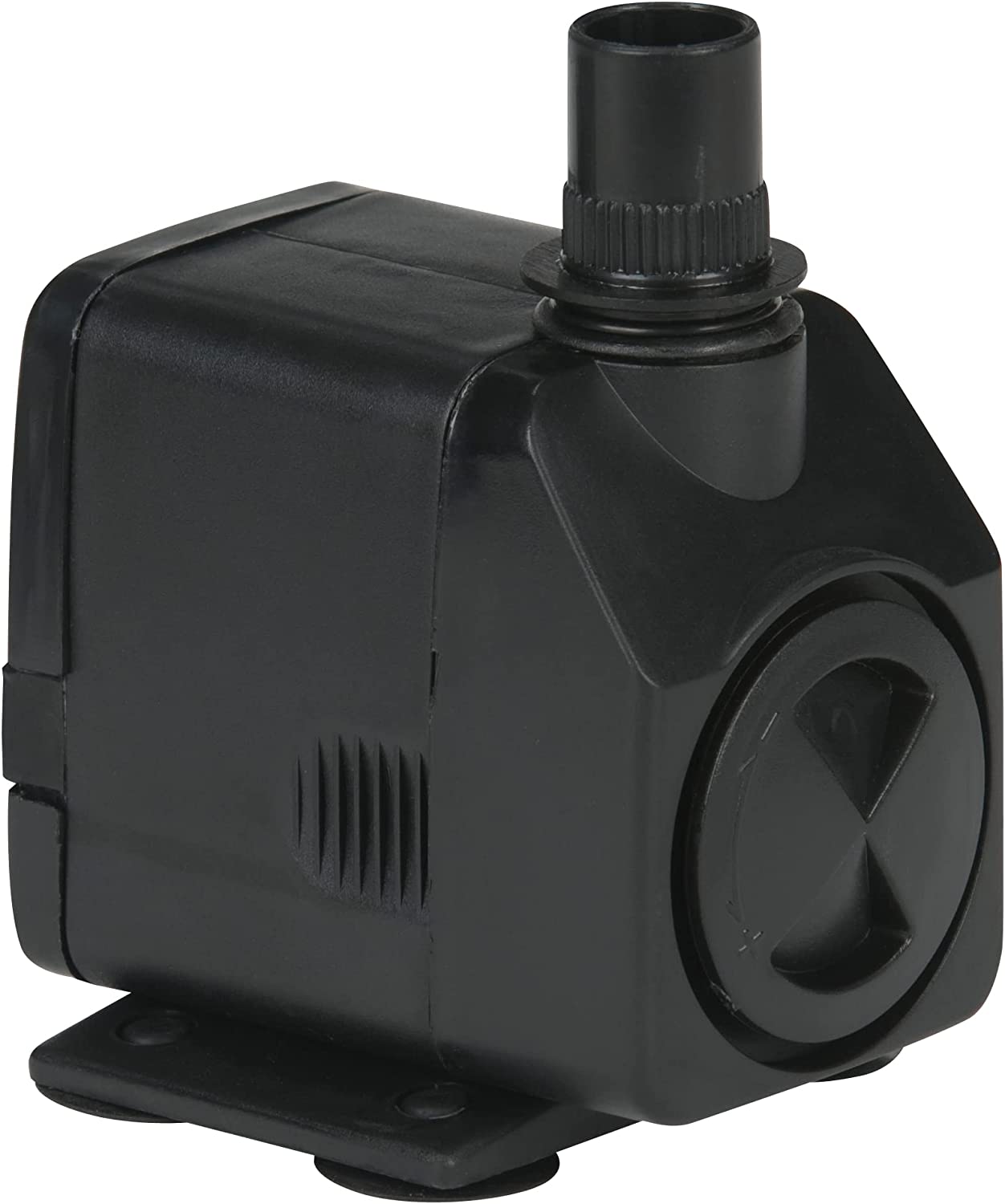 Little Giant PES-130-PW 115-Volt, 130 GPH Magnetic Drive Fountain/Pond Pump with 6-Ft. Cord, Black, 566716