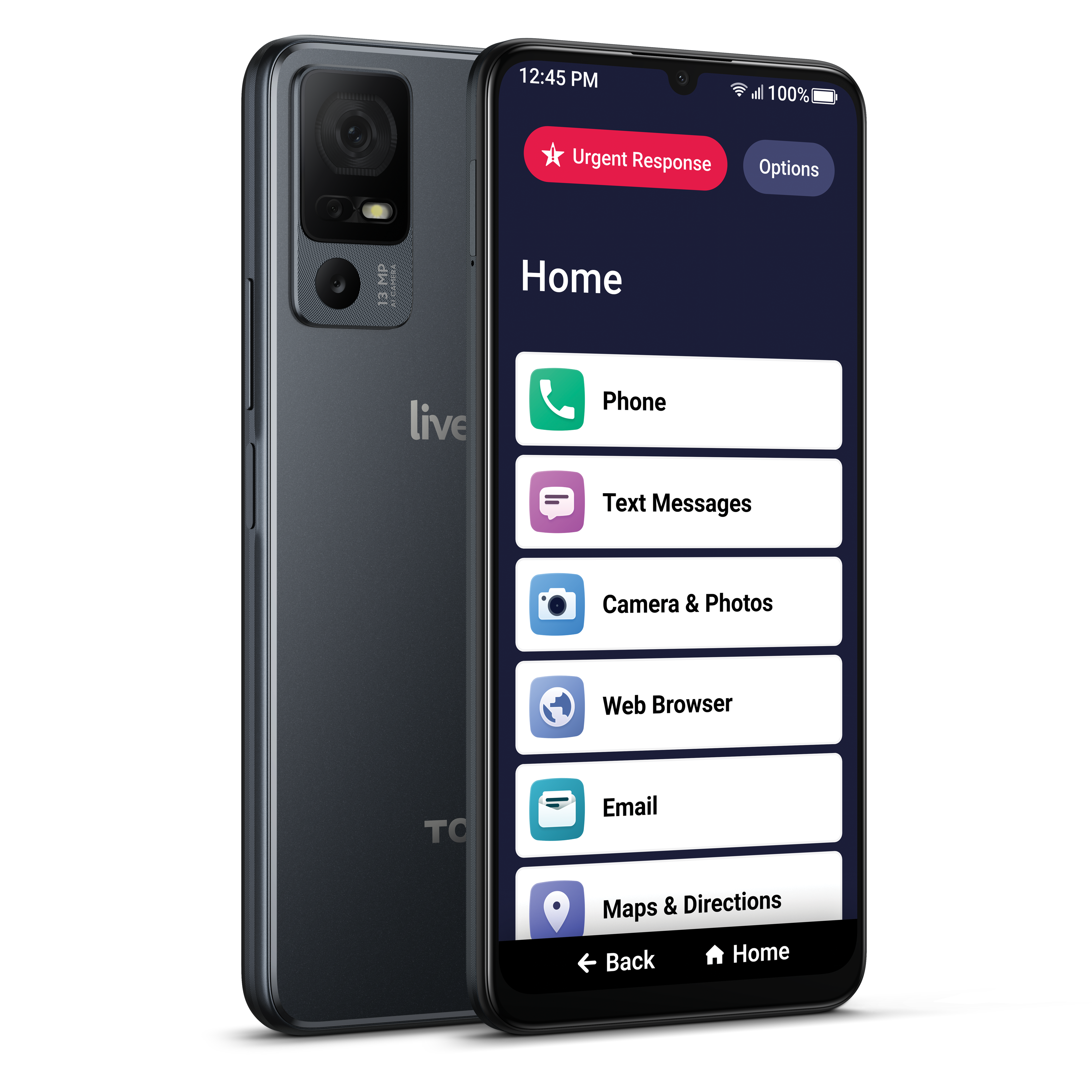 Lively Jitterbug Phones Smart4 Smartphone for Seniors