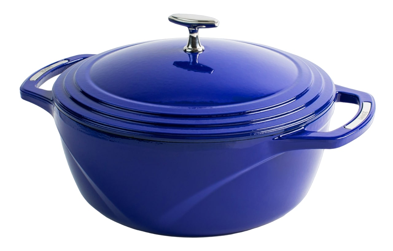 Lodge USA Enamel Dutch Oven, 3 qt., Blue