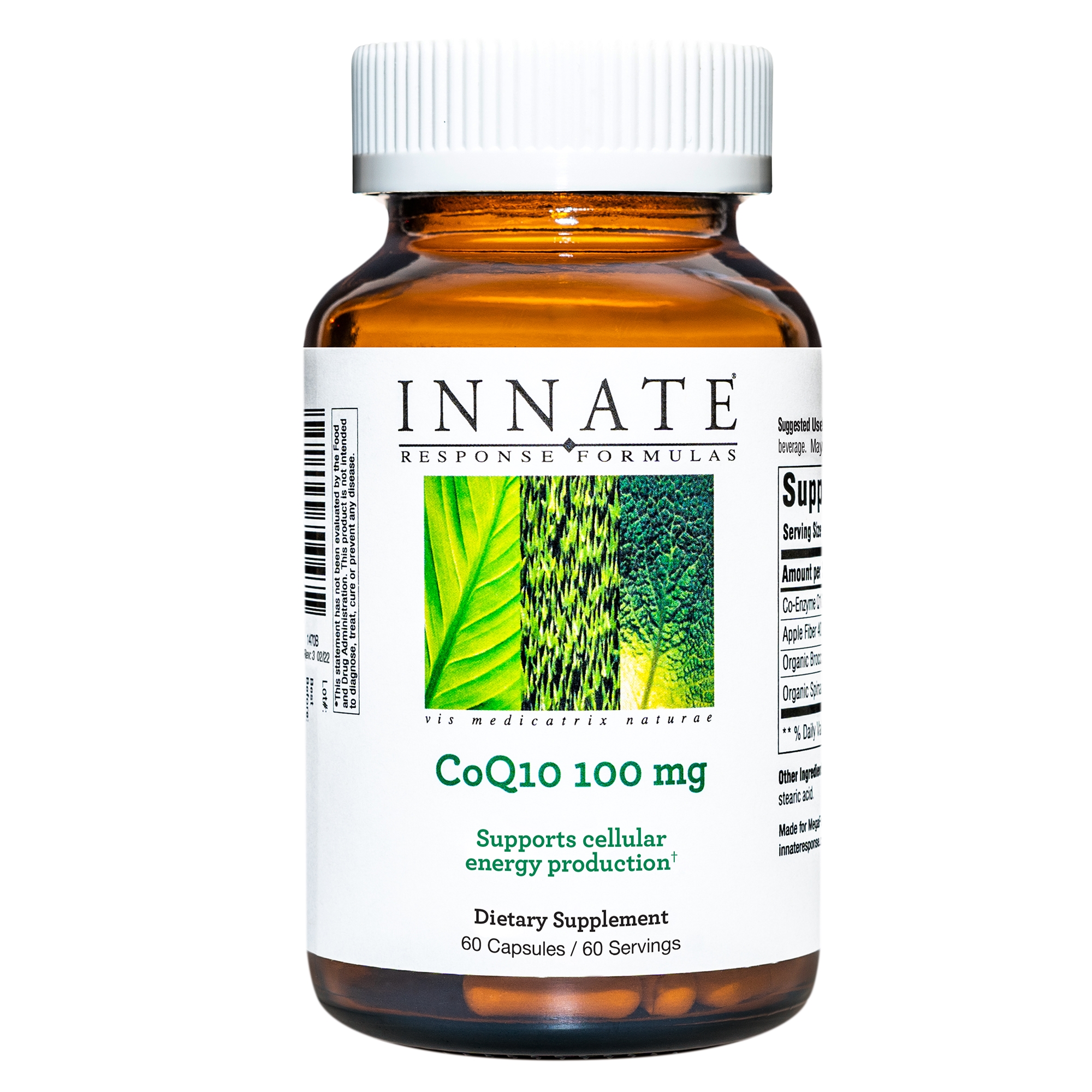INNATE Response Formulas, CoQ10 100 mg, Energy Support Formula, 60 Capsules (60 Servings)